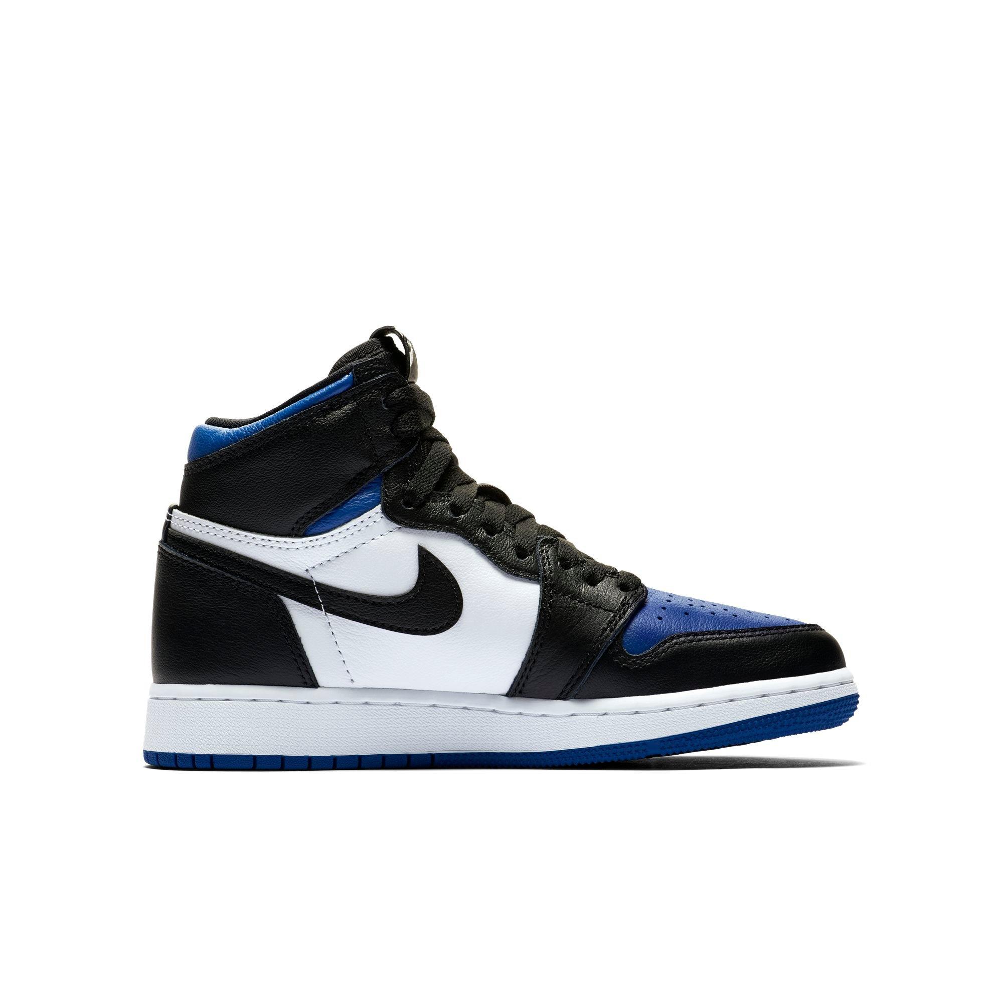 jordan 1 retro high royal toe grade school