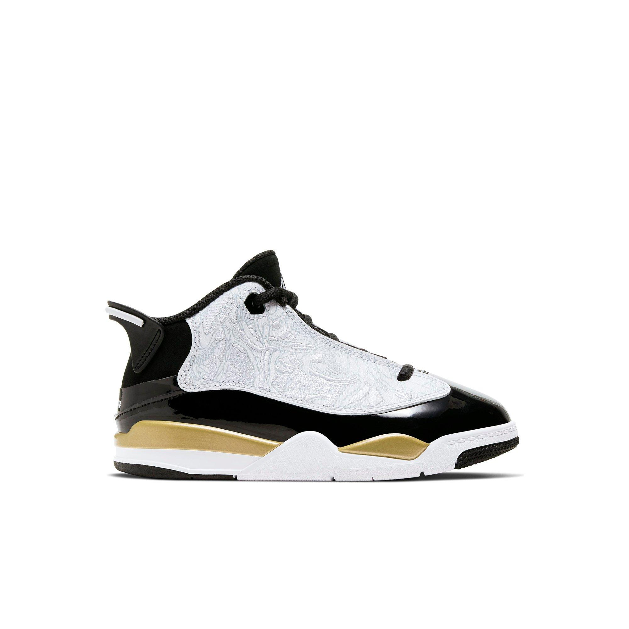 dub zero jordans black and gold