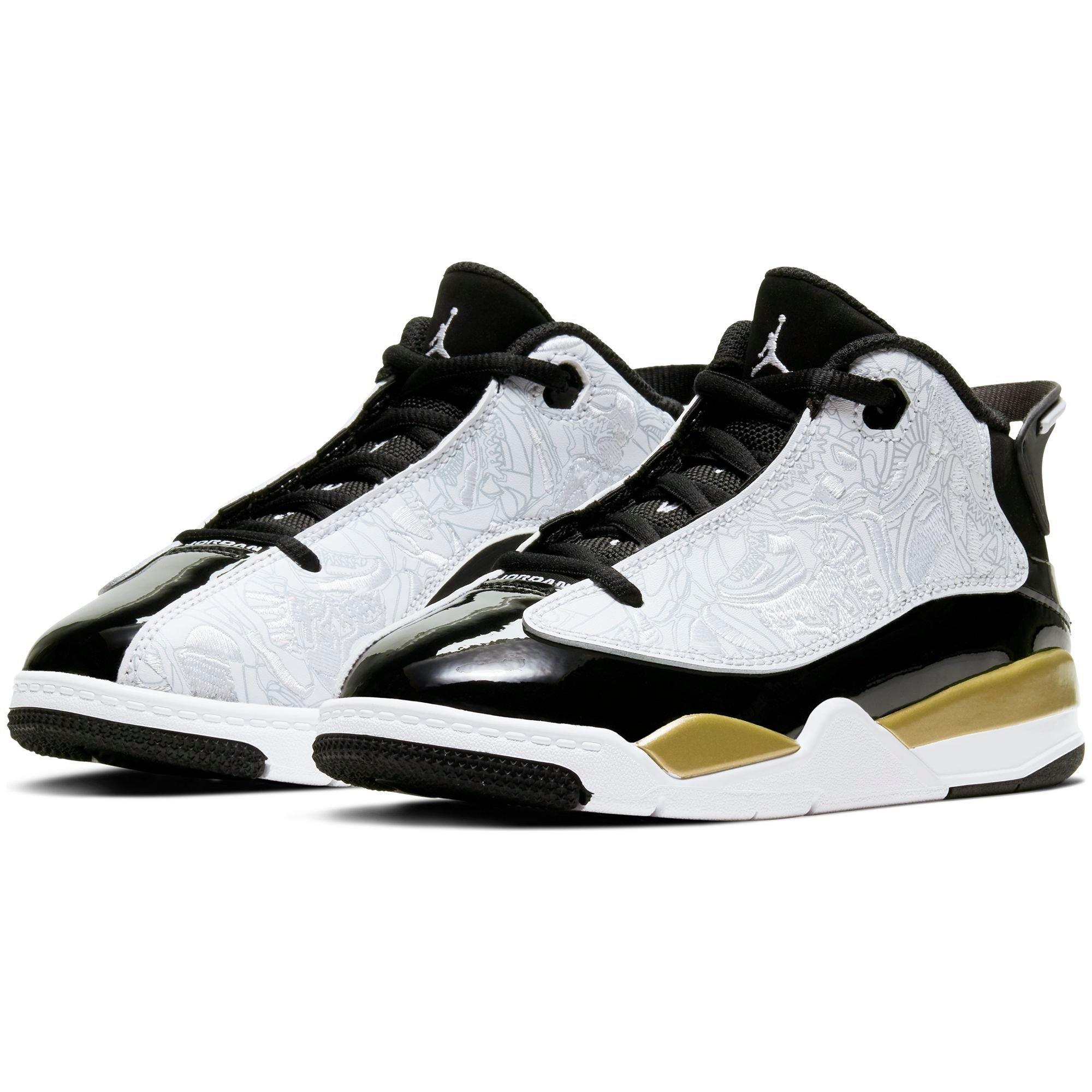 jordan dub zero white and gold