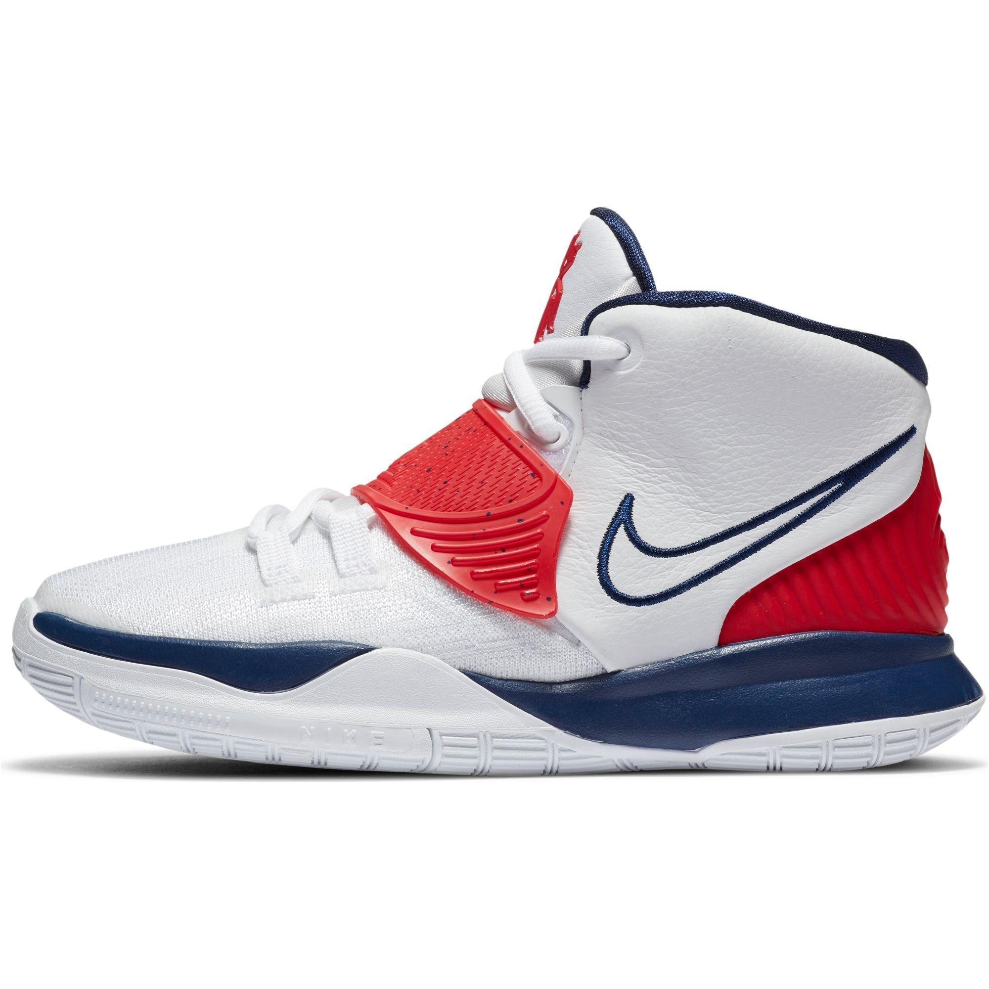 Red white and blue hot sale kyries