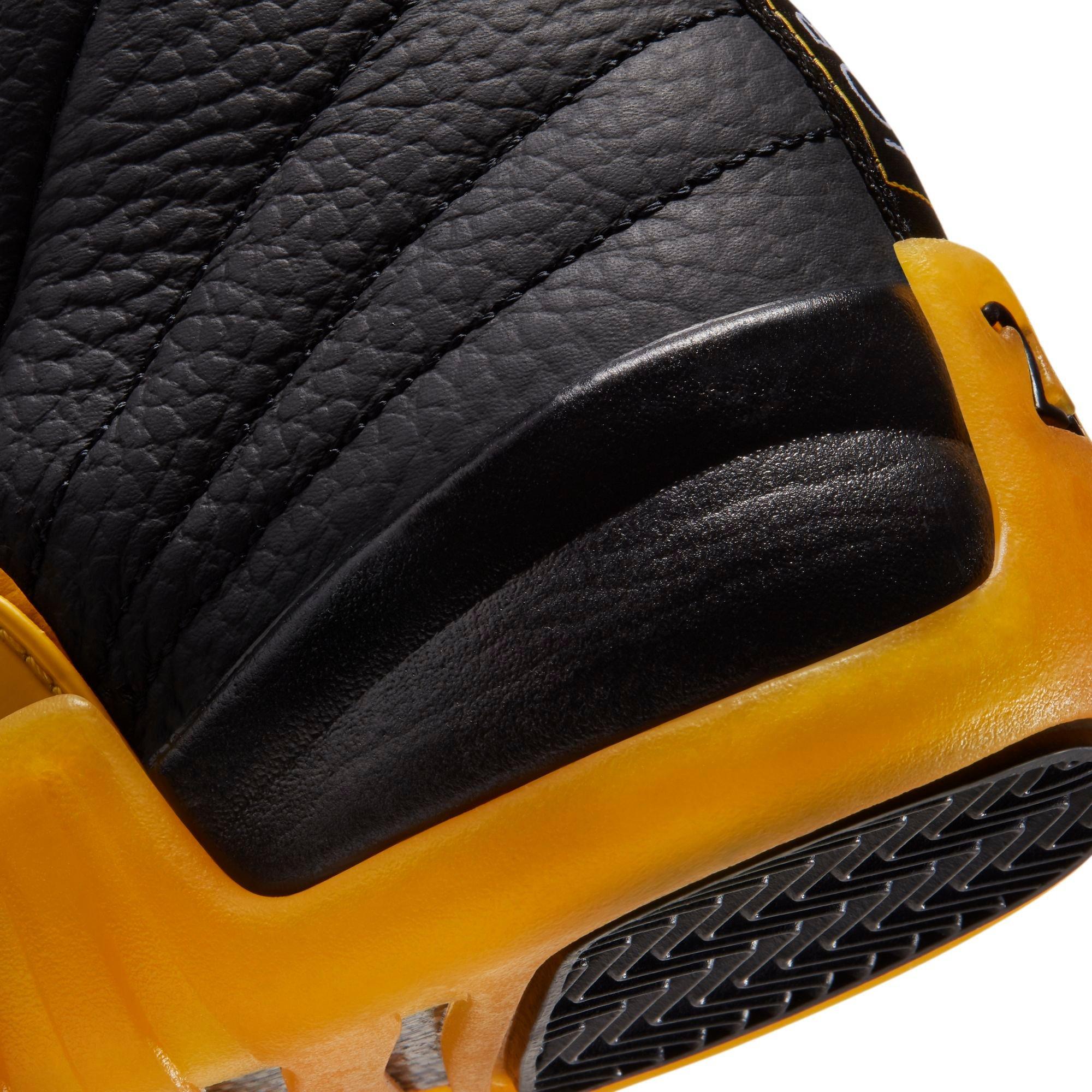 black and yellow 12s hibbett sports