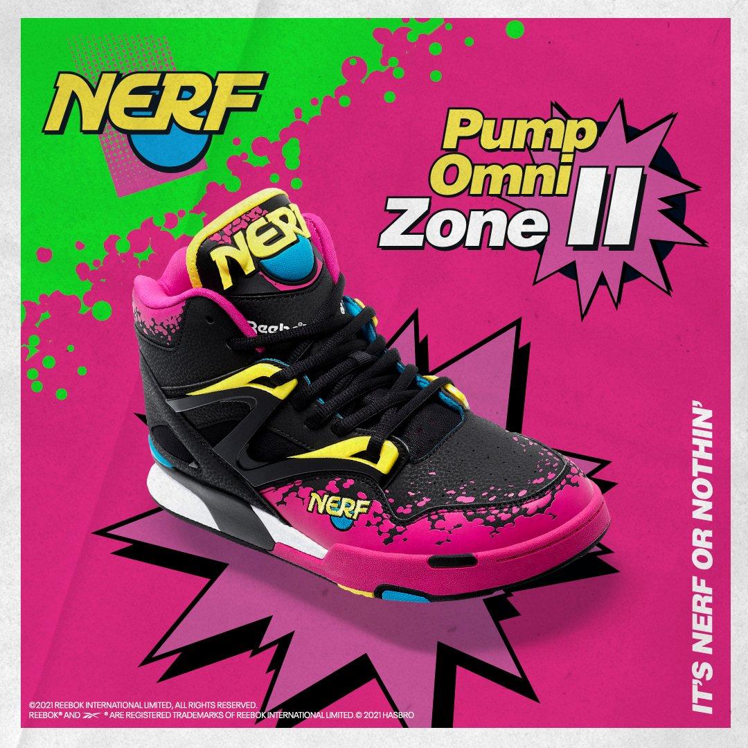 nerf reebok pumps