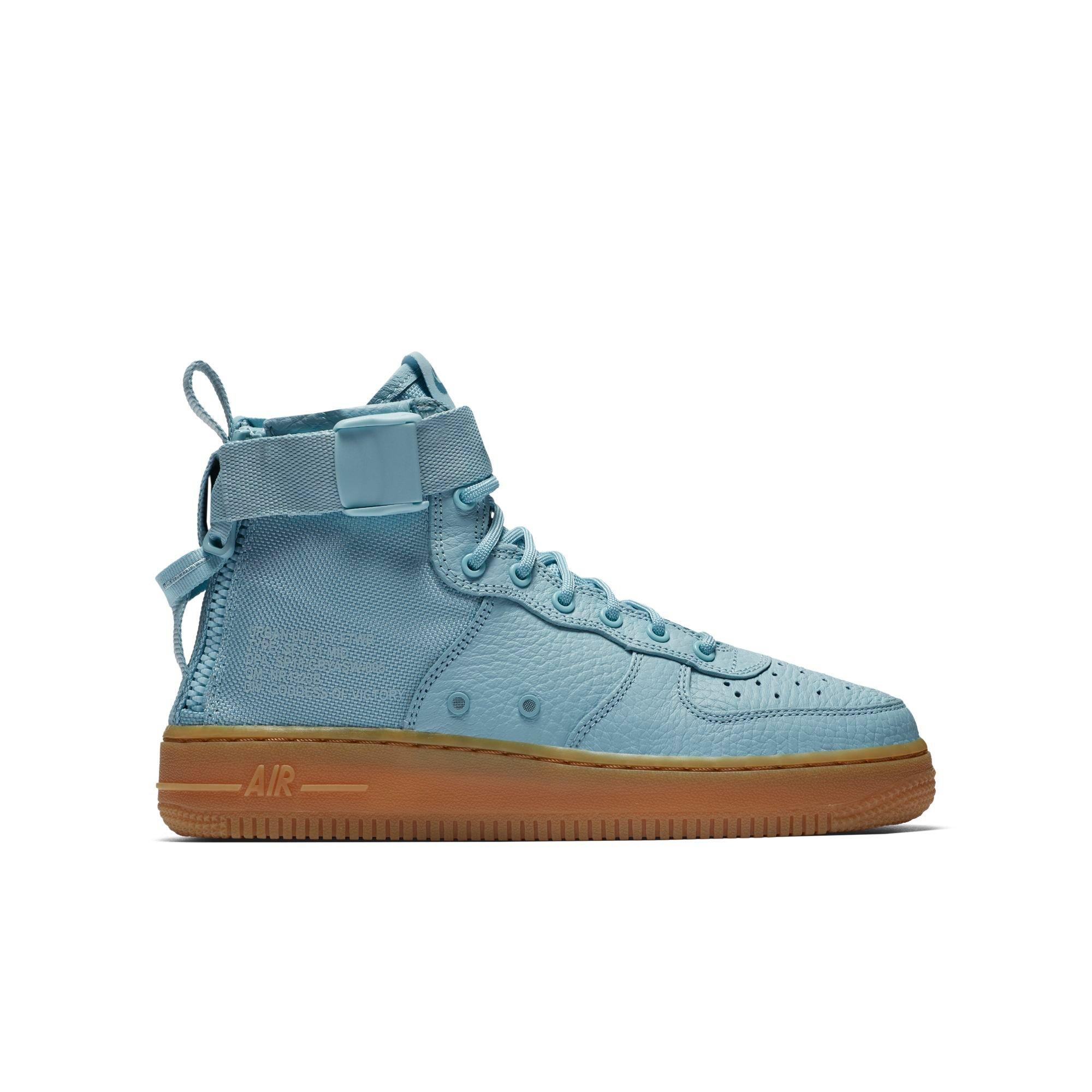 nike sf af1 mid blue