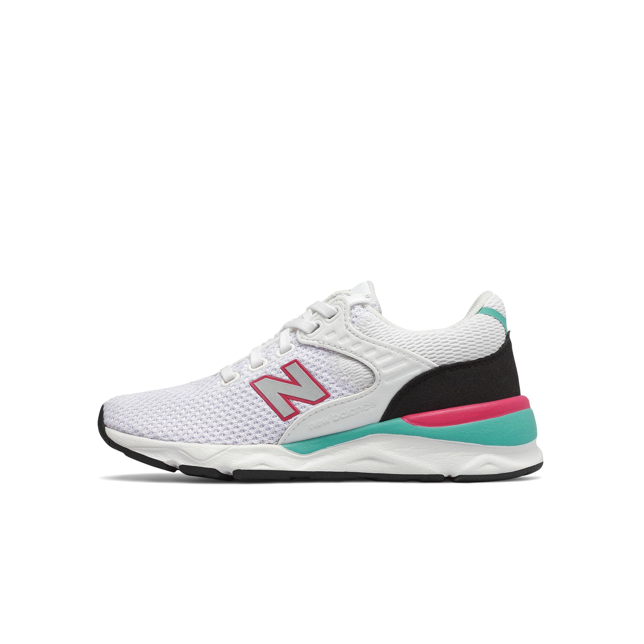 new balance x90 white teal