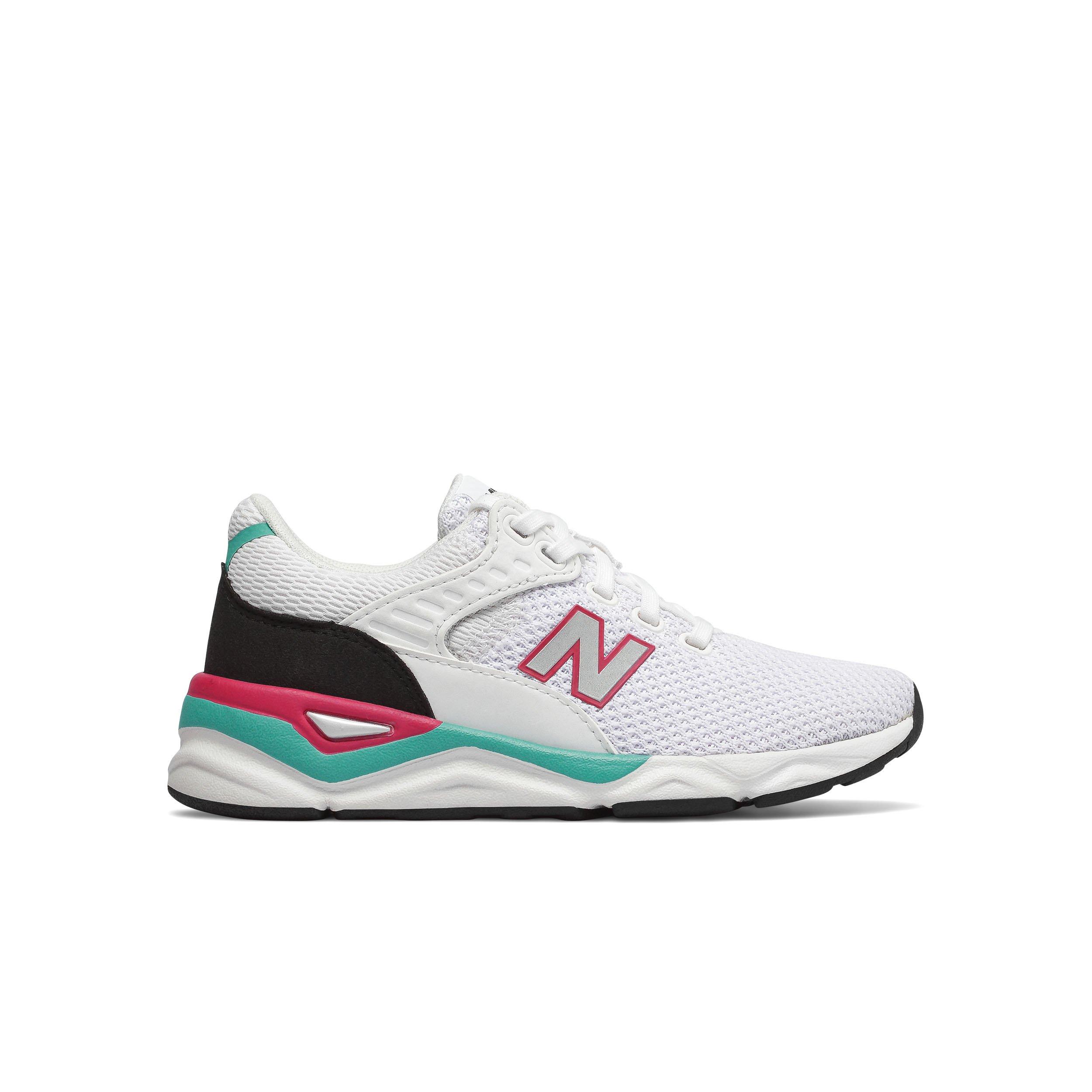 new balance x90 white teal