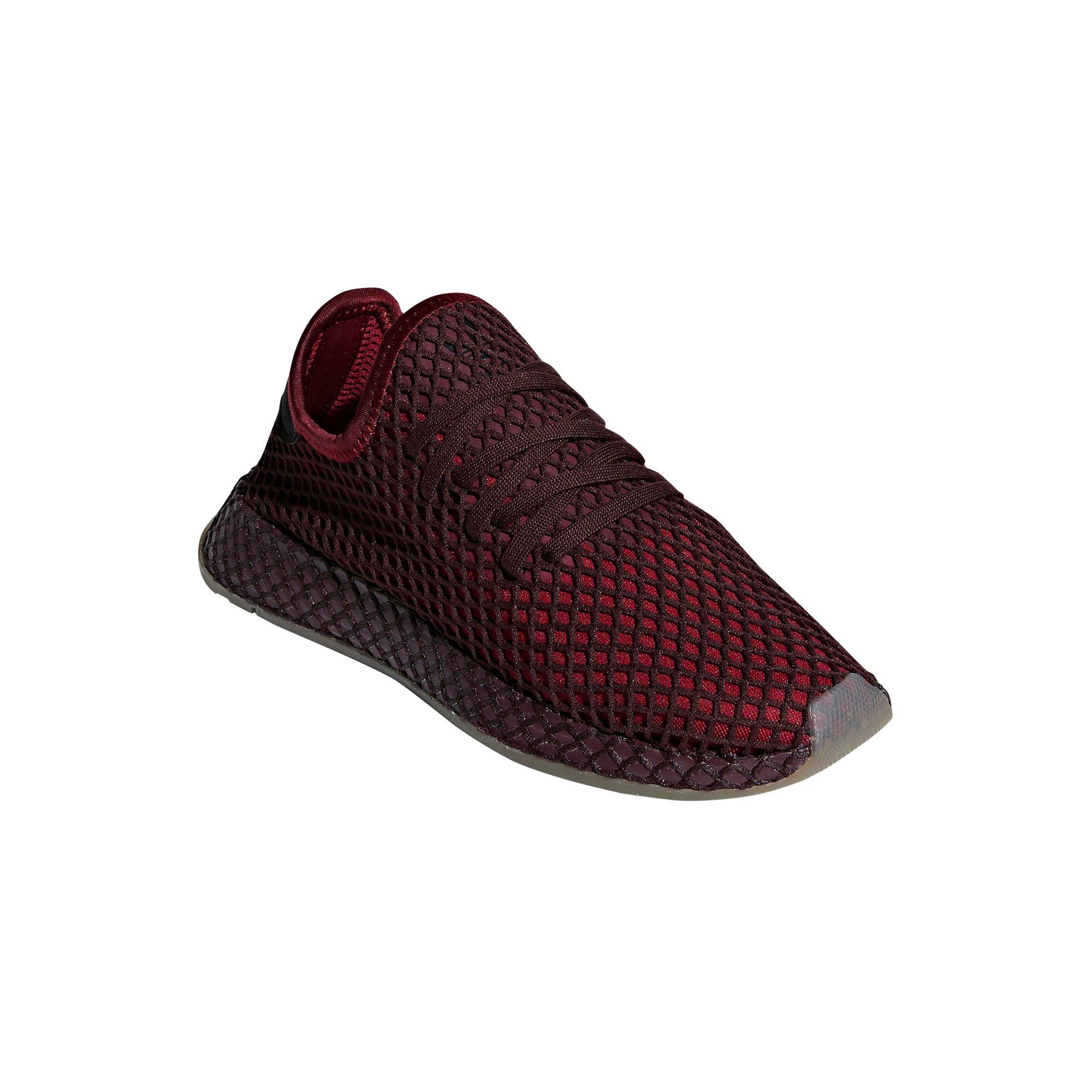 adidas deerupt burgundy