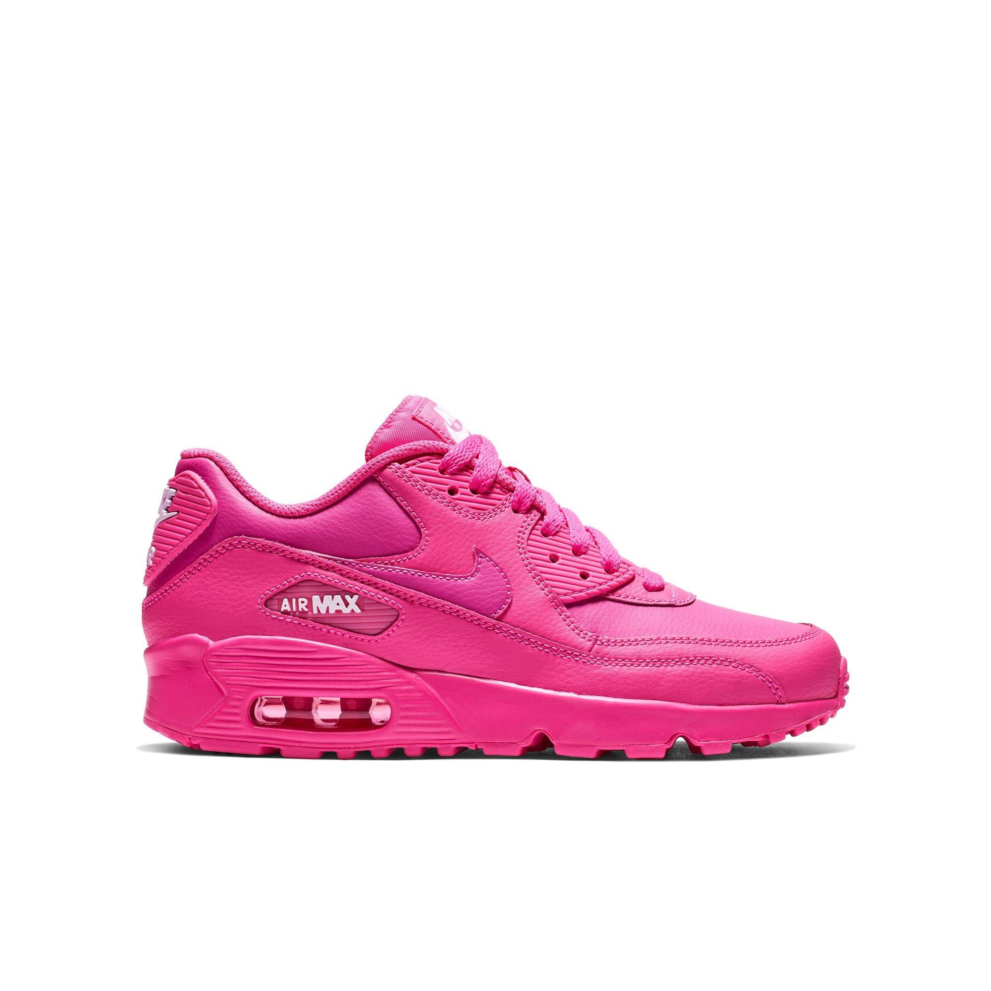 girls pink nike air