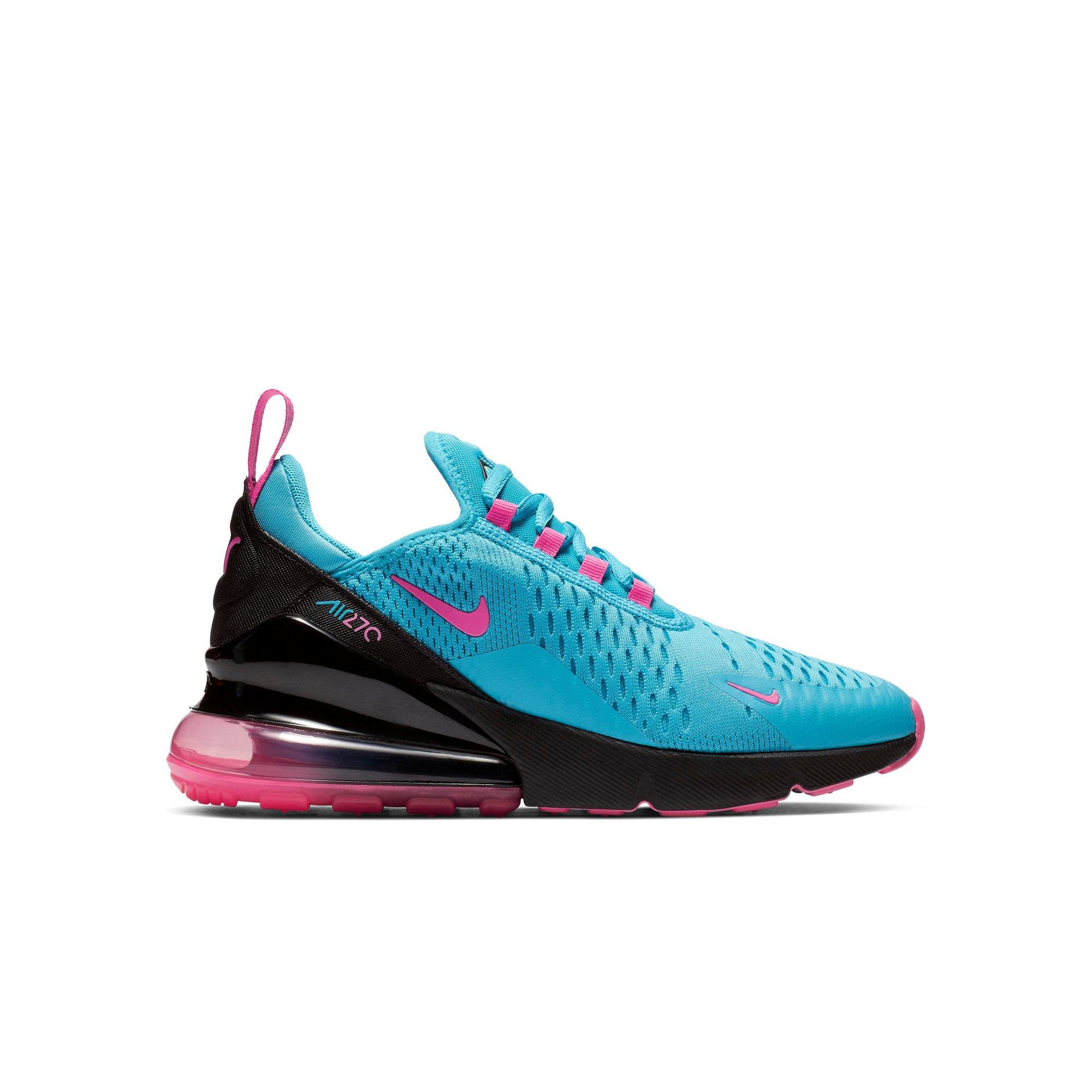 nike 270 blue and pink