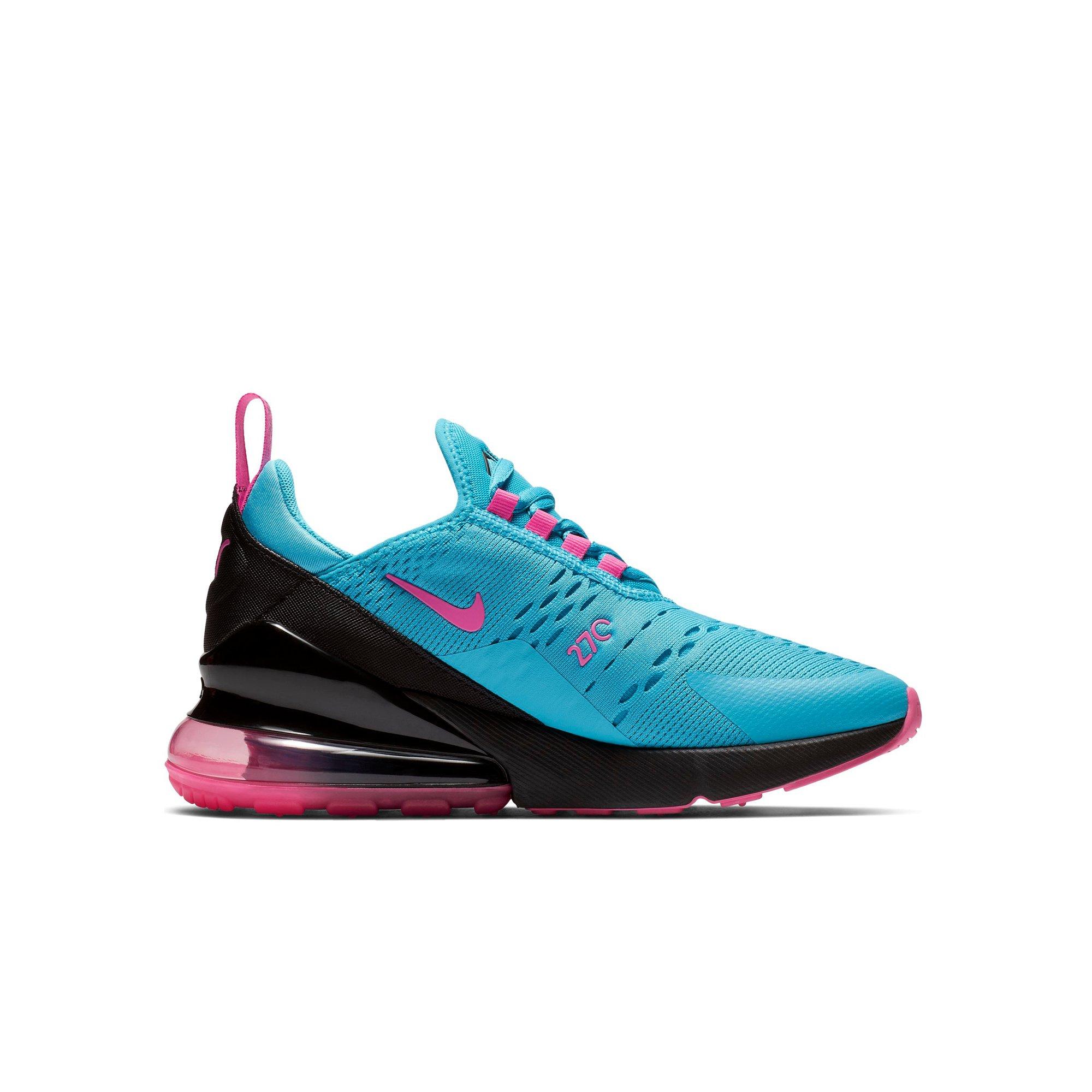nike 270 blue pink