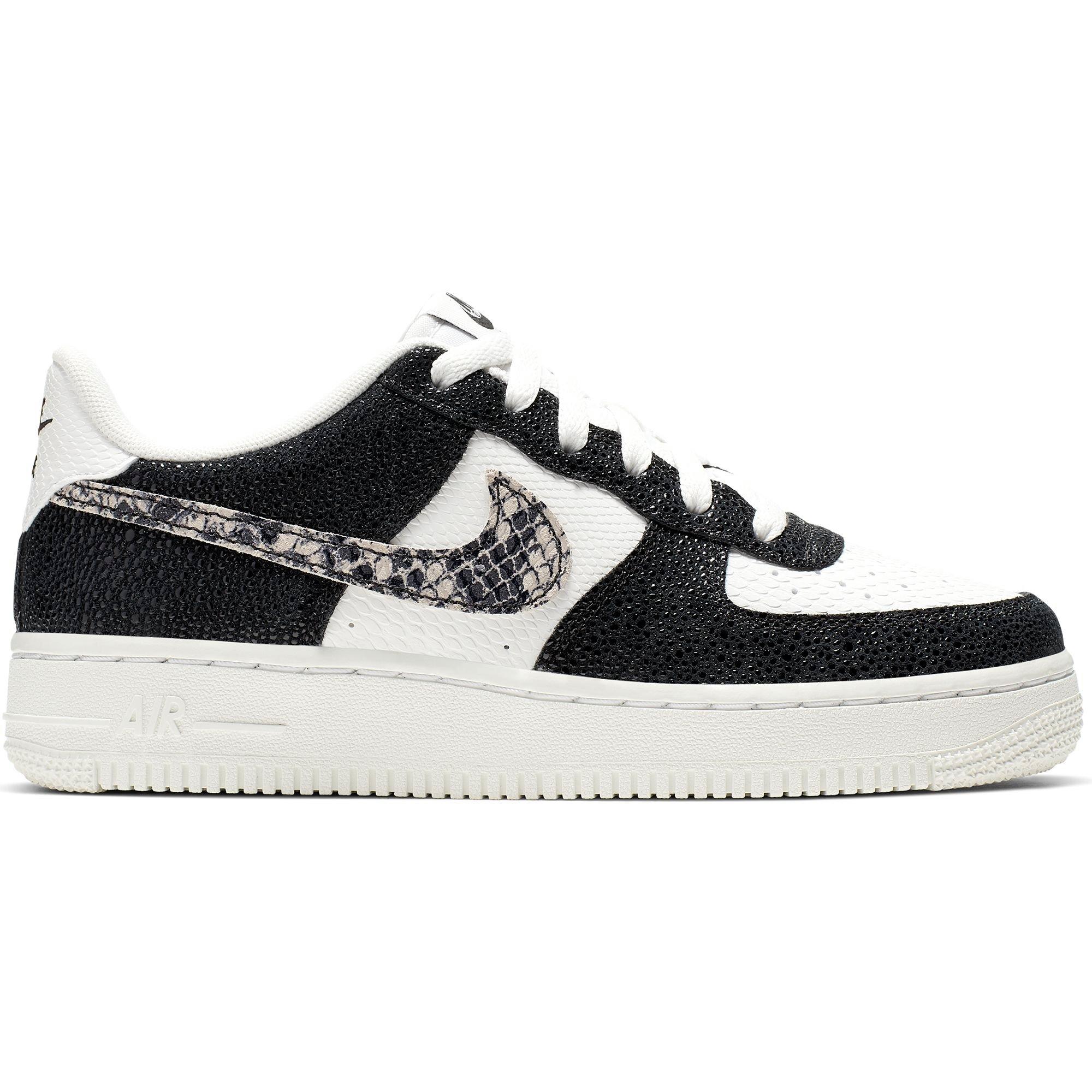 nike air force 1 black grade school