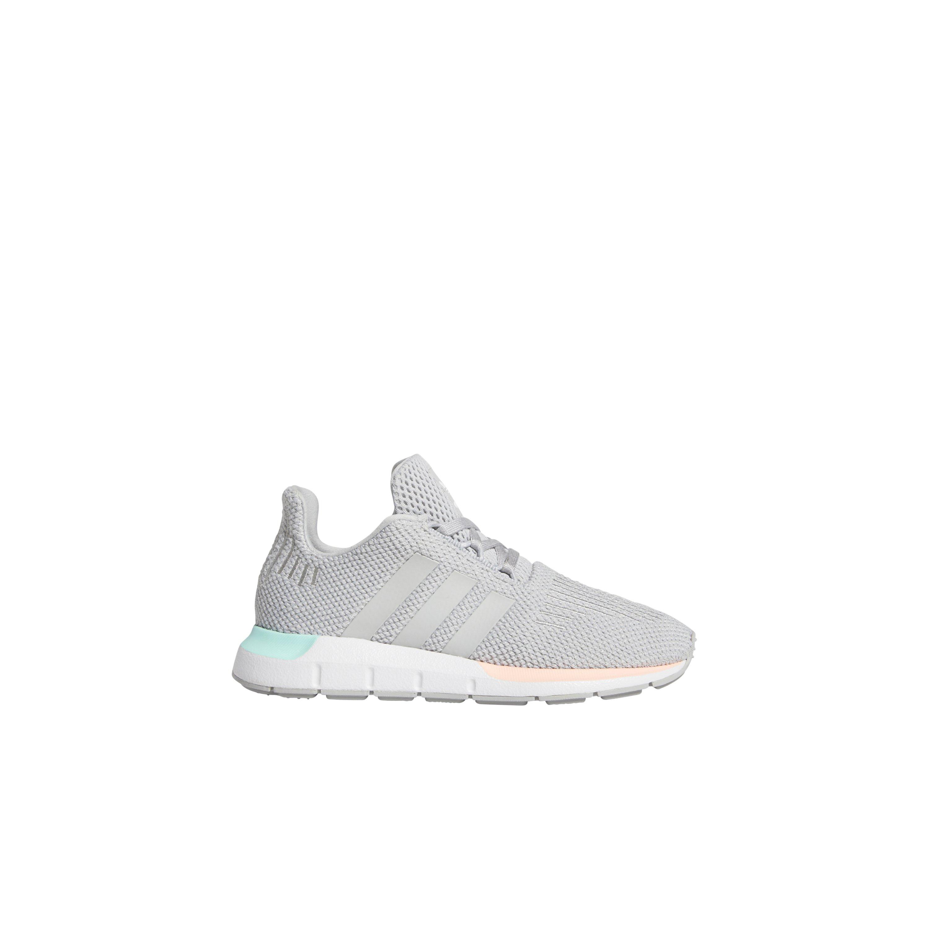 adidas swift run grey and pink