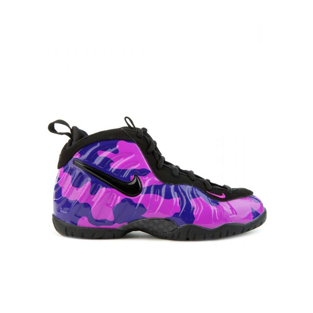 purple foamposite shoes