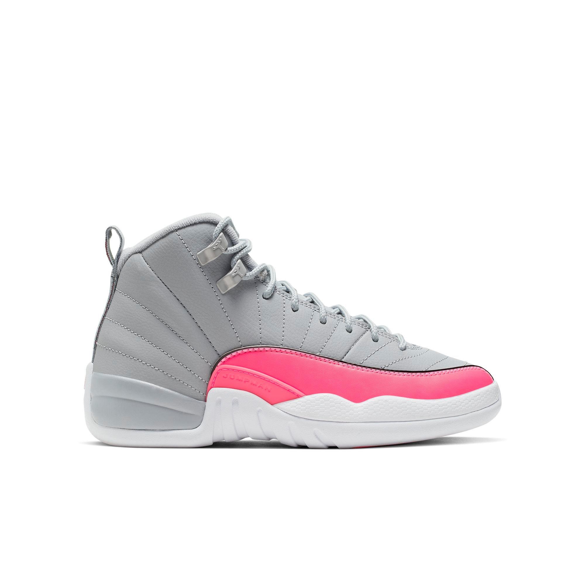 pink & gray 12s