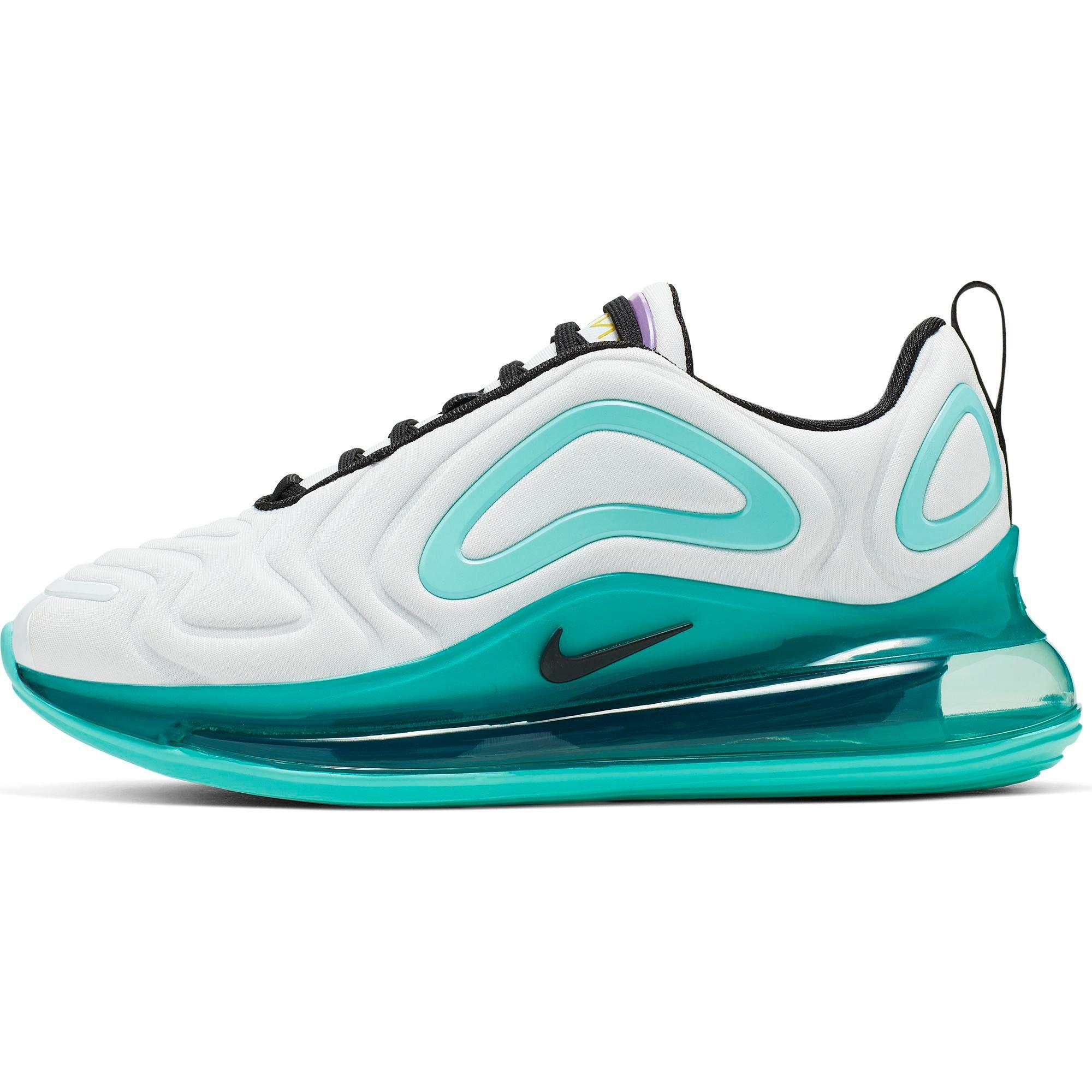 Geometrie glas Marine Nike Air Max 720 "White/Teal" Grade School Girls' Shoe