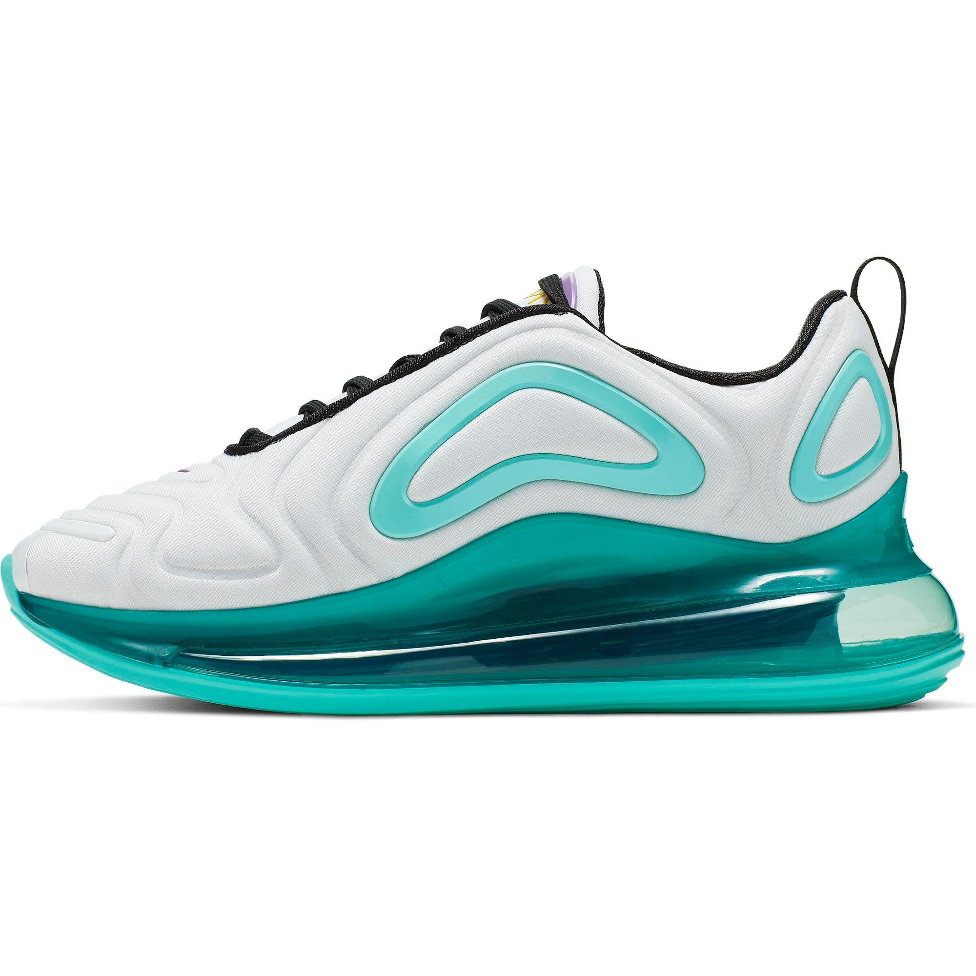 Nike Air Max 720 "White/Teal" Grade School Girls' Shoe - WHITE/TEAL Thumbnail View 4