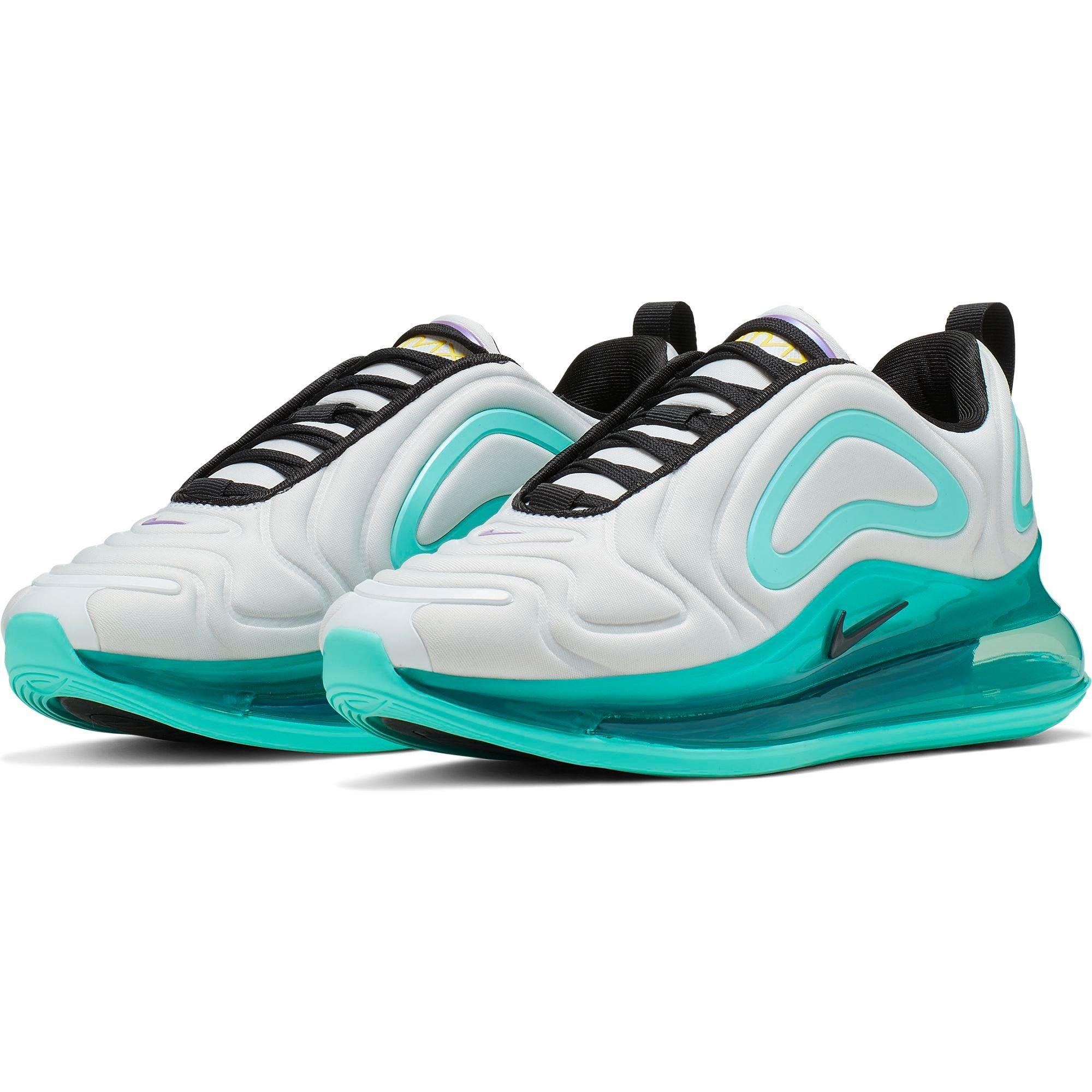 Nike Air Max 720 "White/Teal" Grade School Girls' Shoe - WHITE/TEAL Thumbnail View 6
