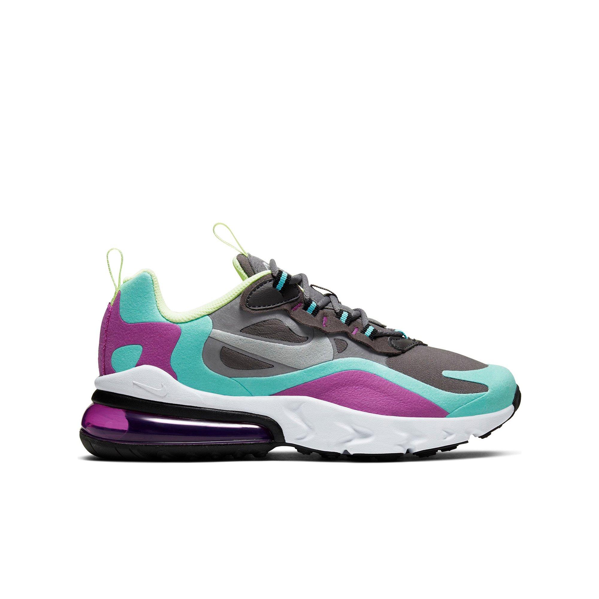 nike air max react 270 purple