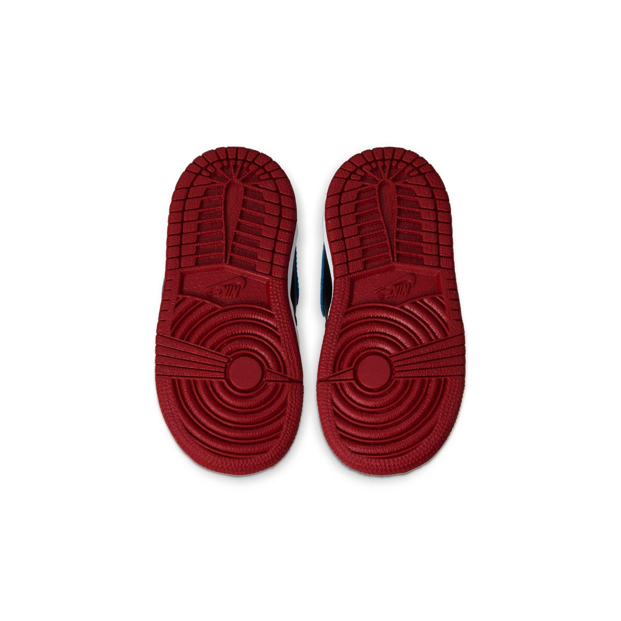 powder blue gym red jordan 1