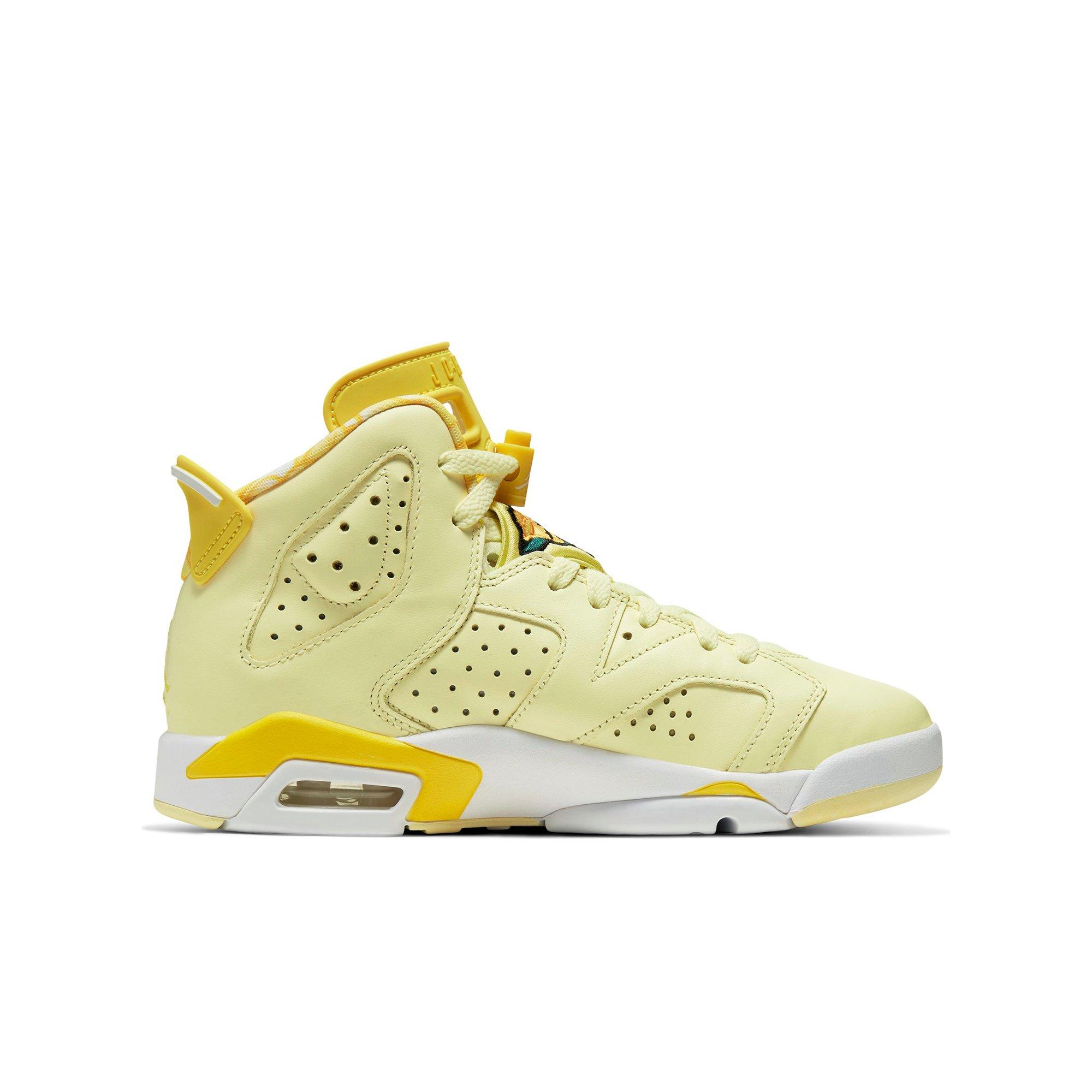 yellow jordan 6's