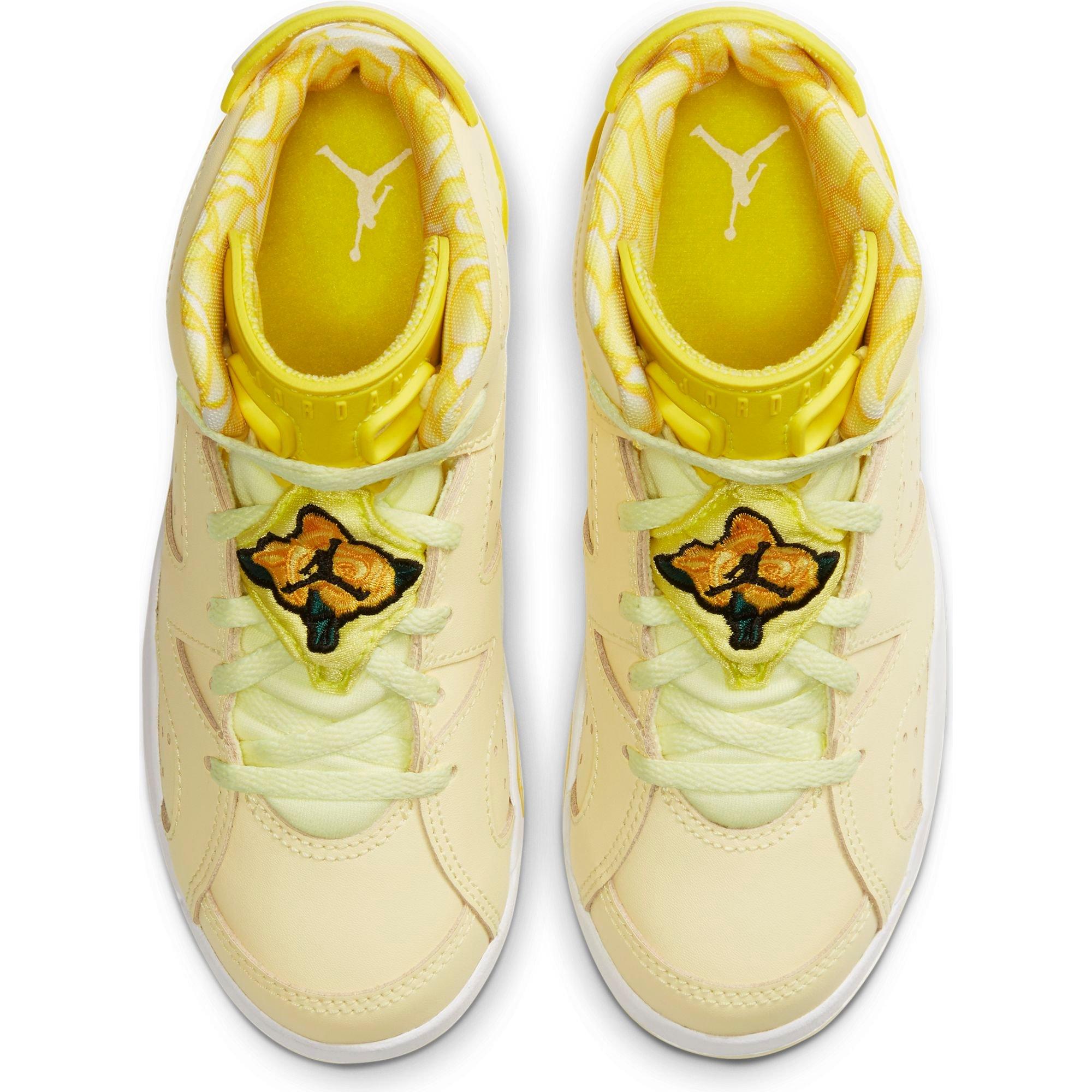 girls retro 6 yellow