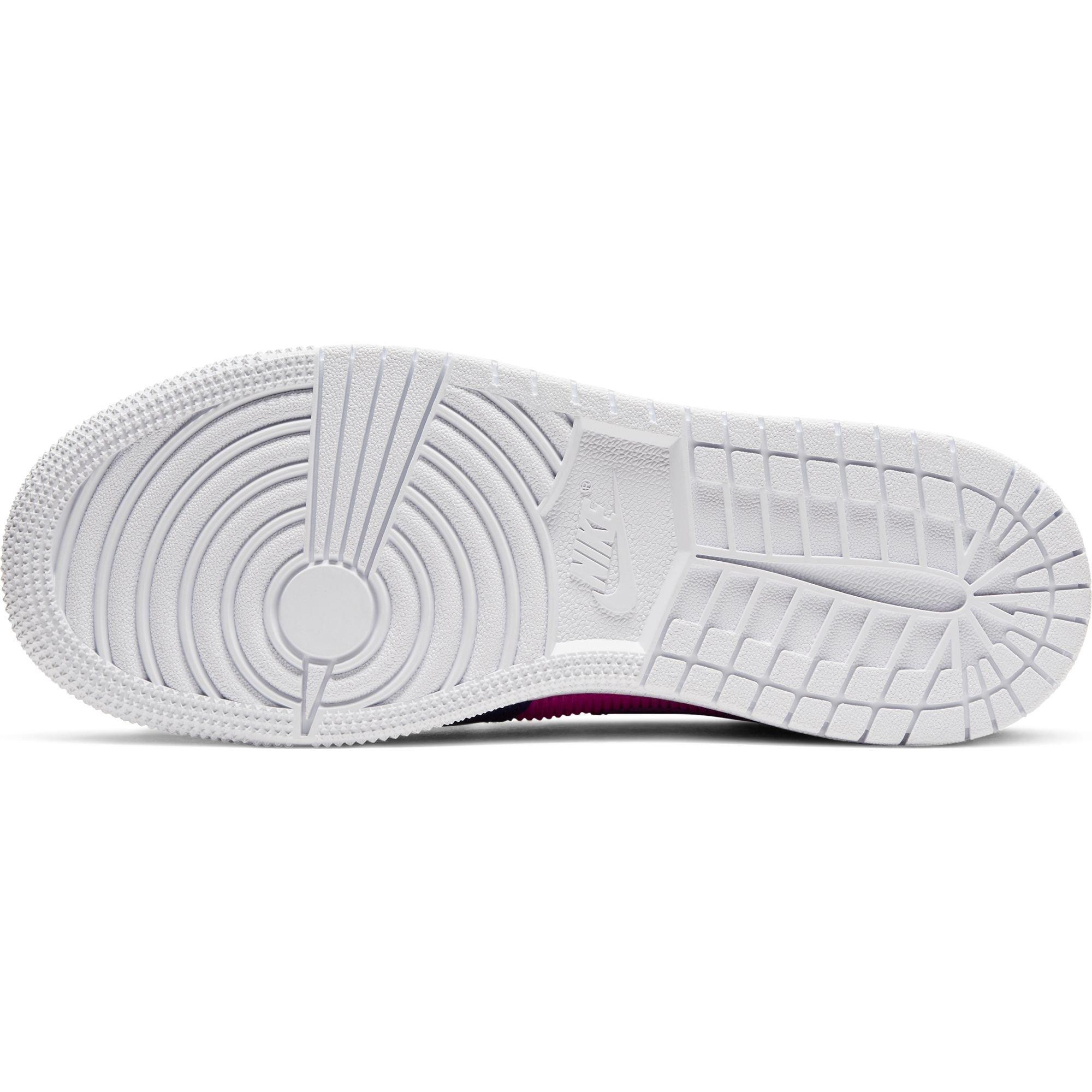 air jordan 1 mid fire pink regency purple barely grape