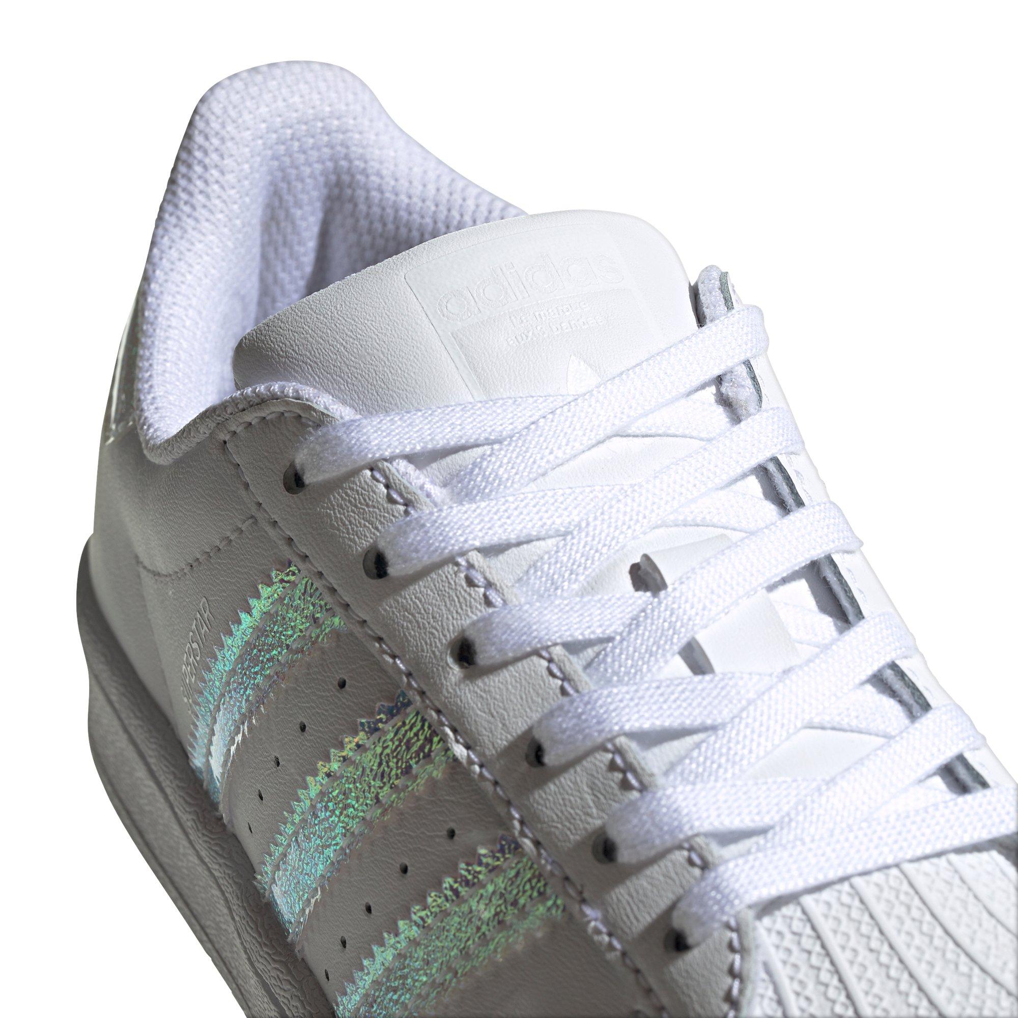 superstar gold iridescent  preschool shoes