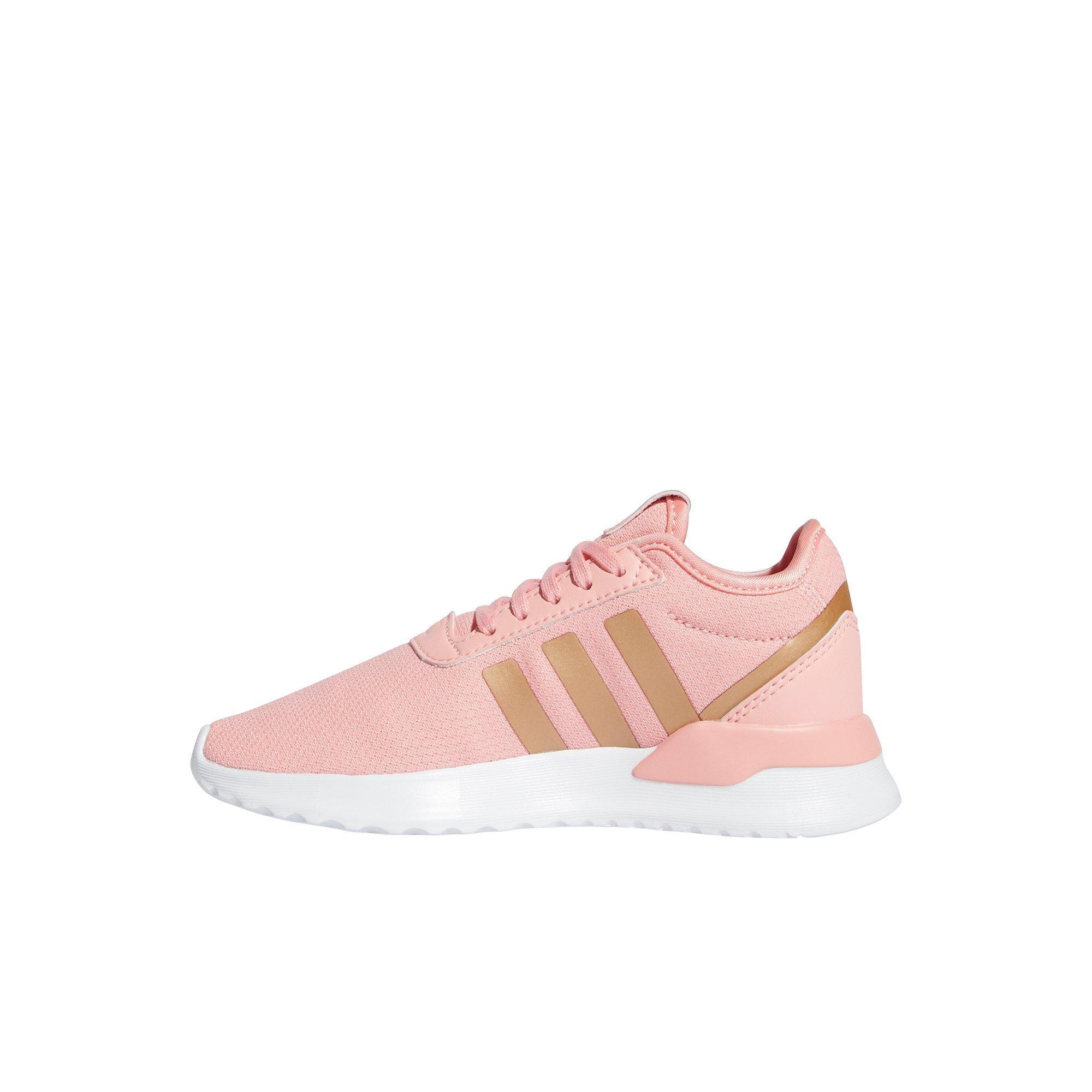 girls rose gold adidas