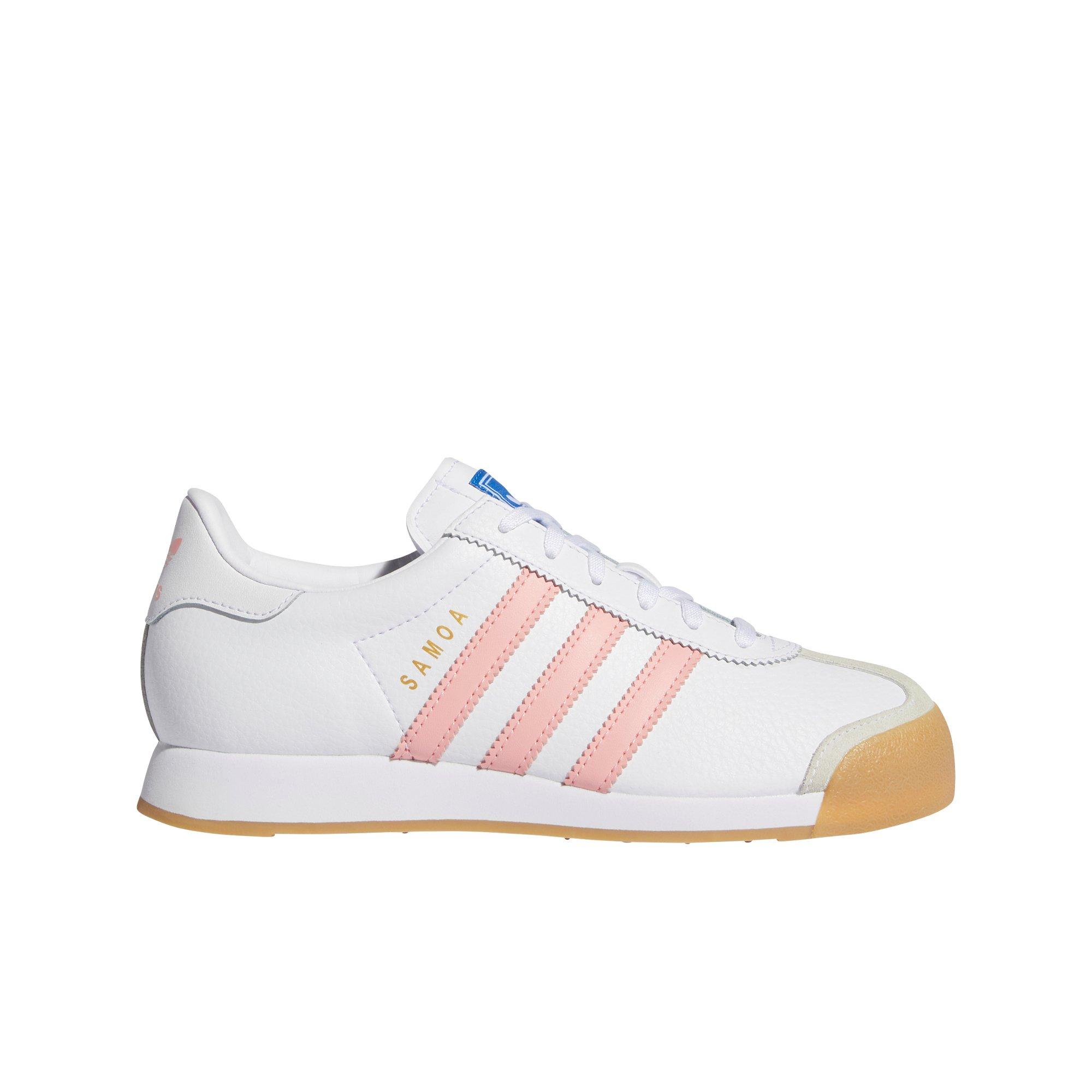 white adidas samoa
