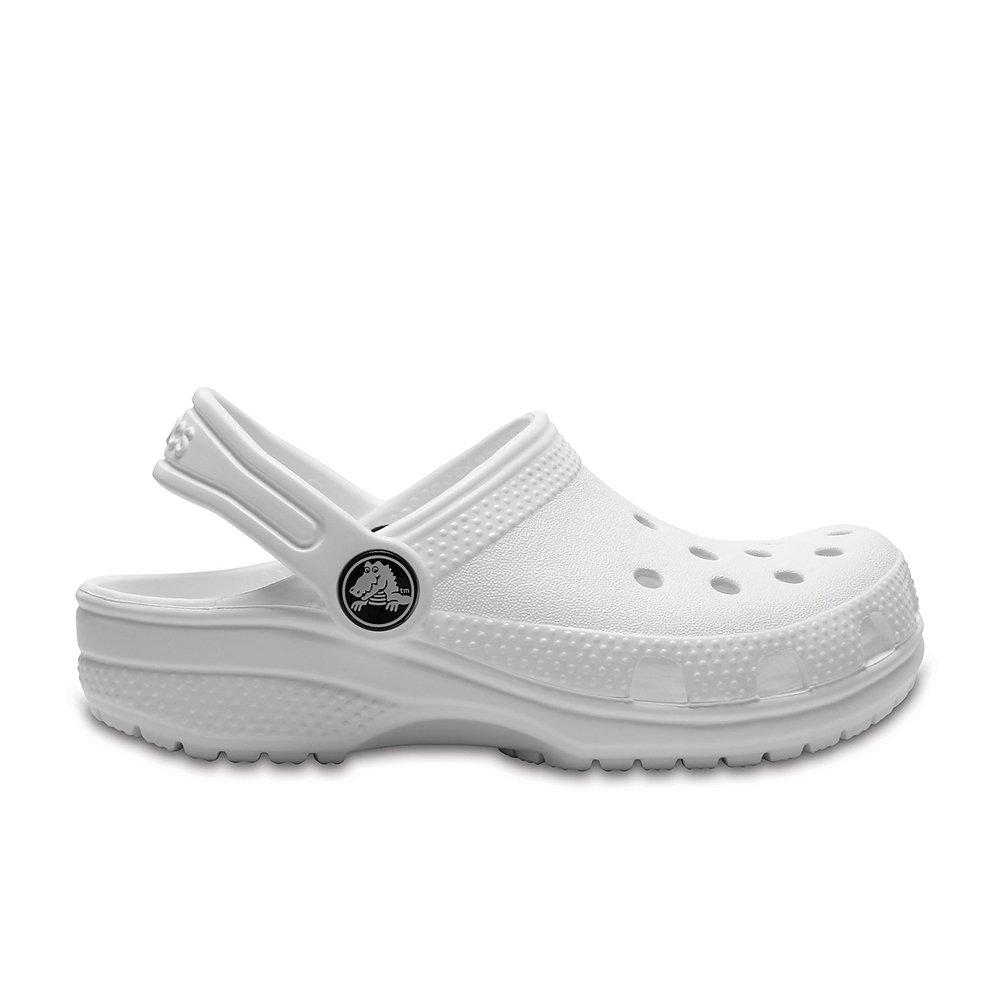 kids crocs white