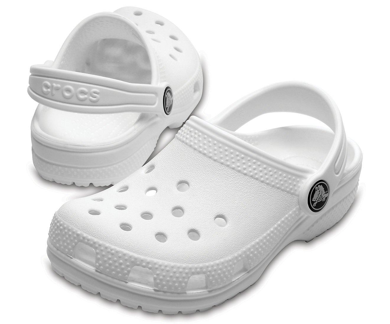 white infant crocs