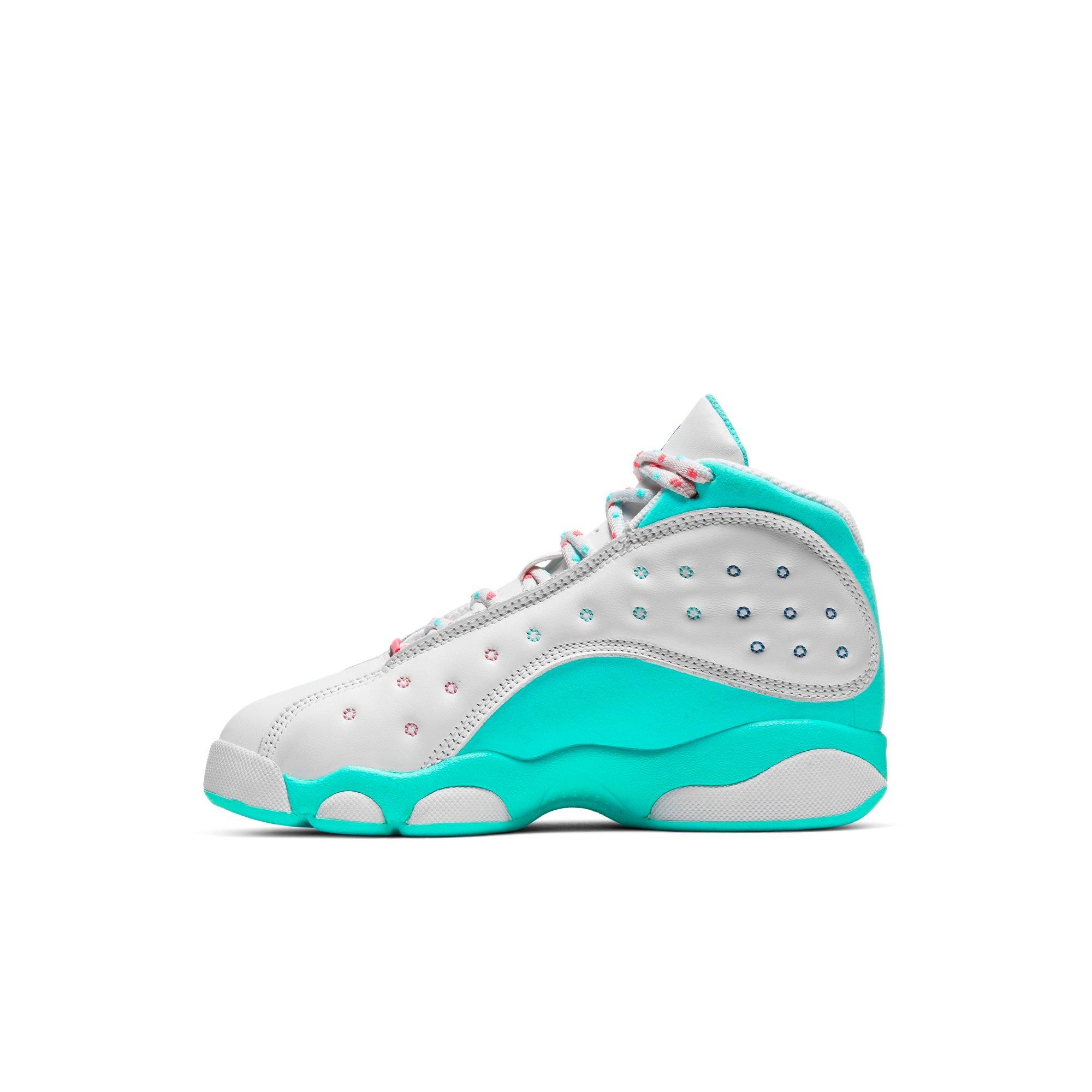 aurora green jordan 13 preschool