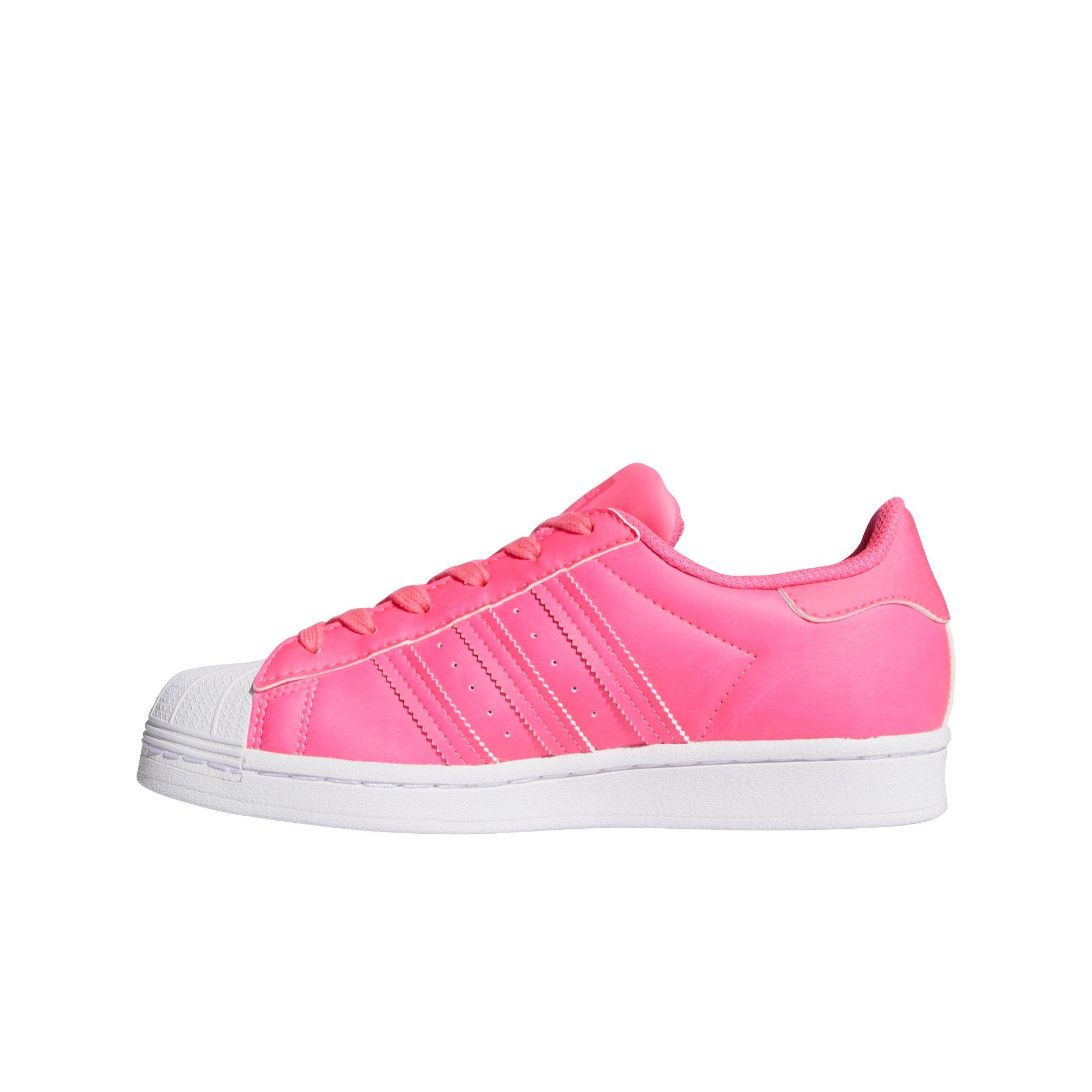 adidas Superstar Grade School Girls' "Pink/White" Shoe