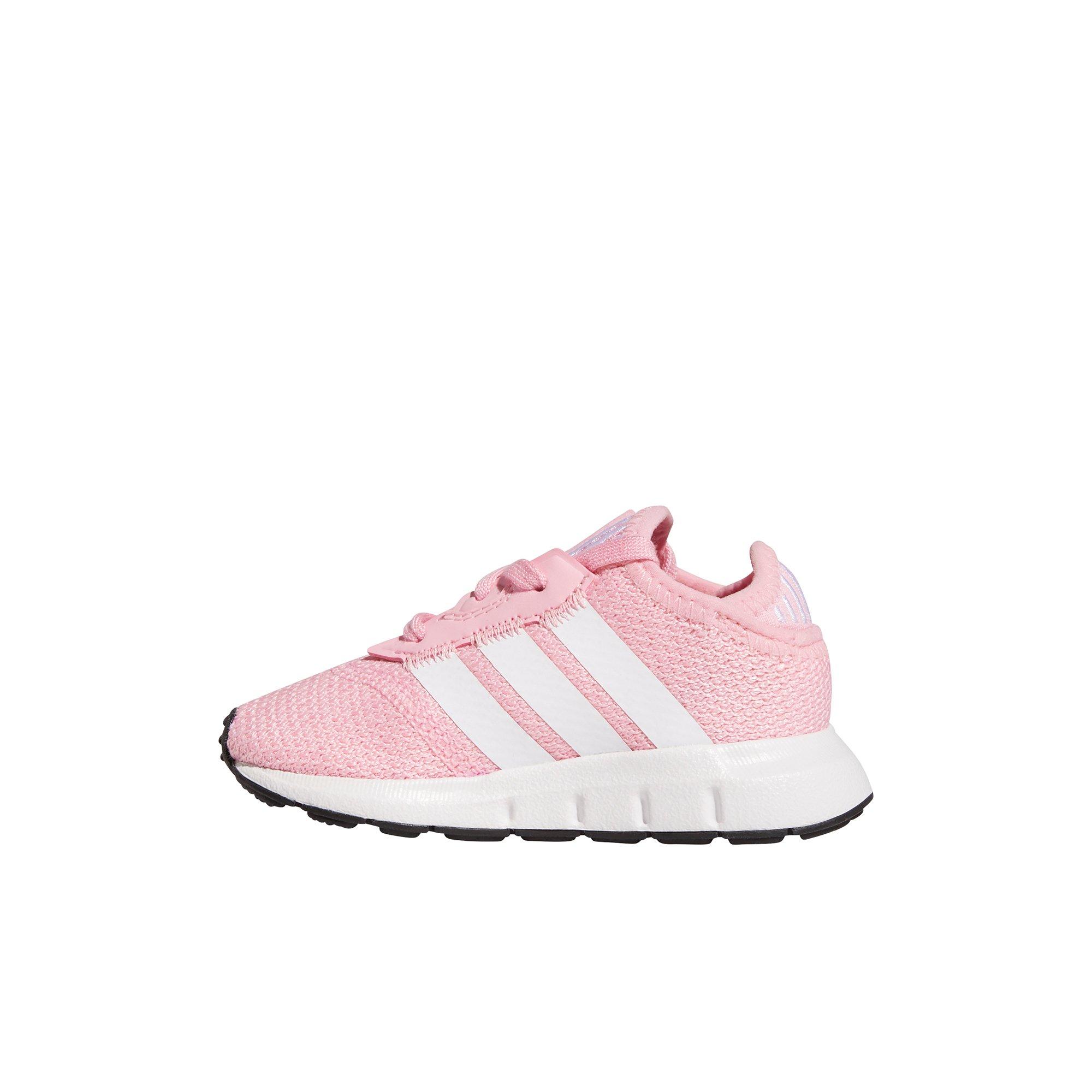 adidas swift run pink and white