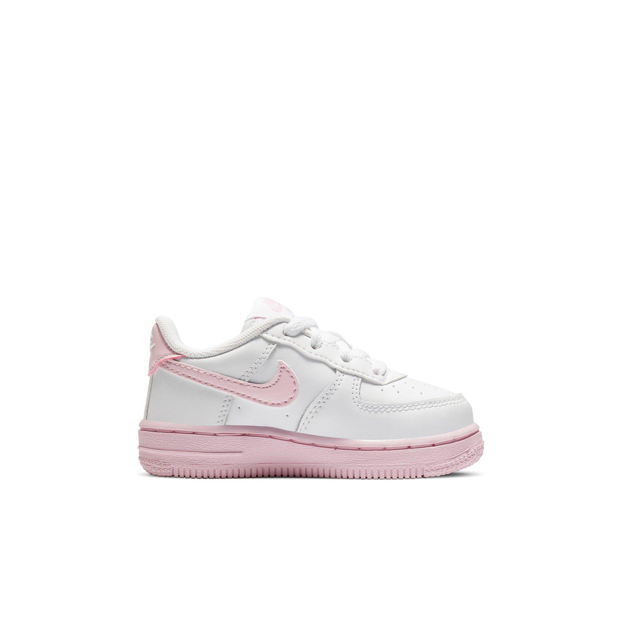 pink and white air force 1 infant