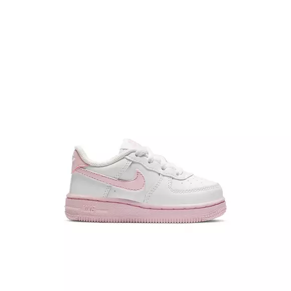 Gelukkig Tomaat Bewusteloos Nike Air Force 1 "White/Pink" Infant Girl's Shoe