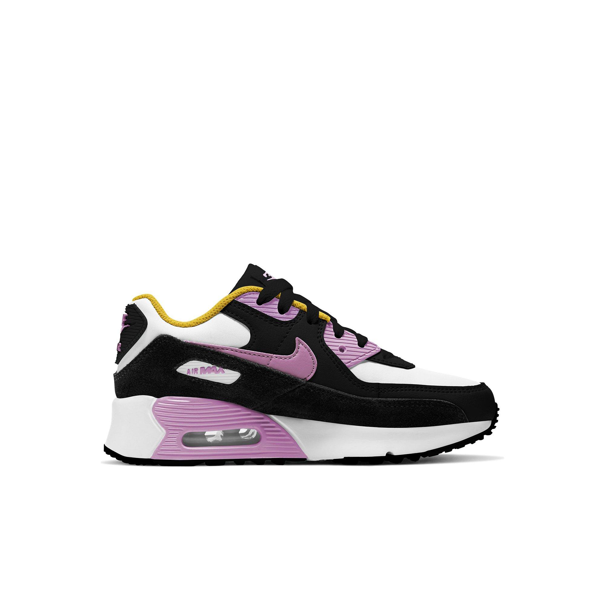 Girls black and outlet pink nike