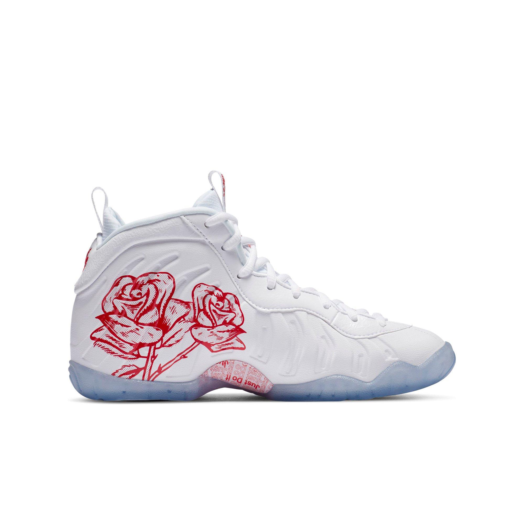 nike little posite one white