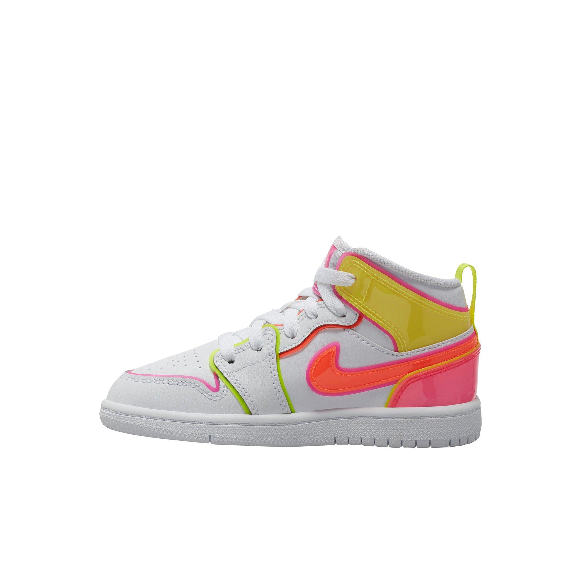 jordan aj 1 mid edge glow womens