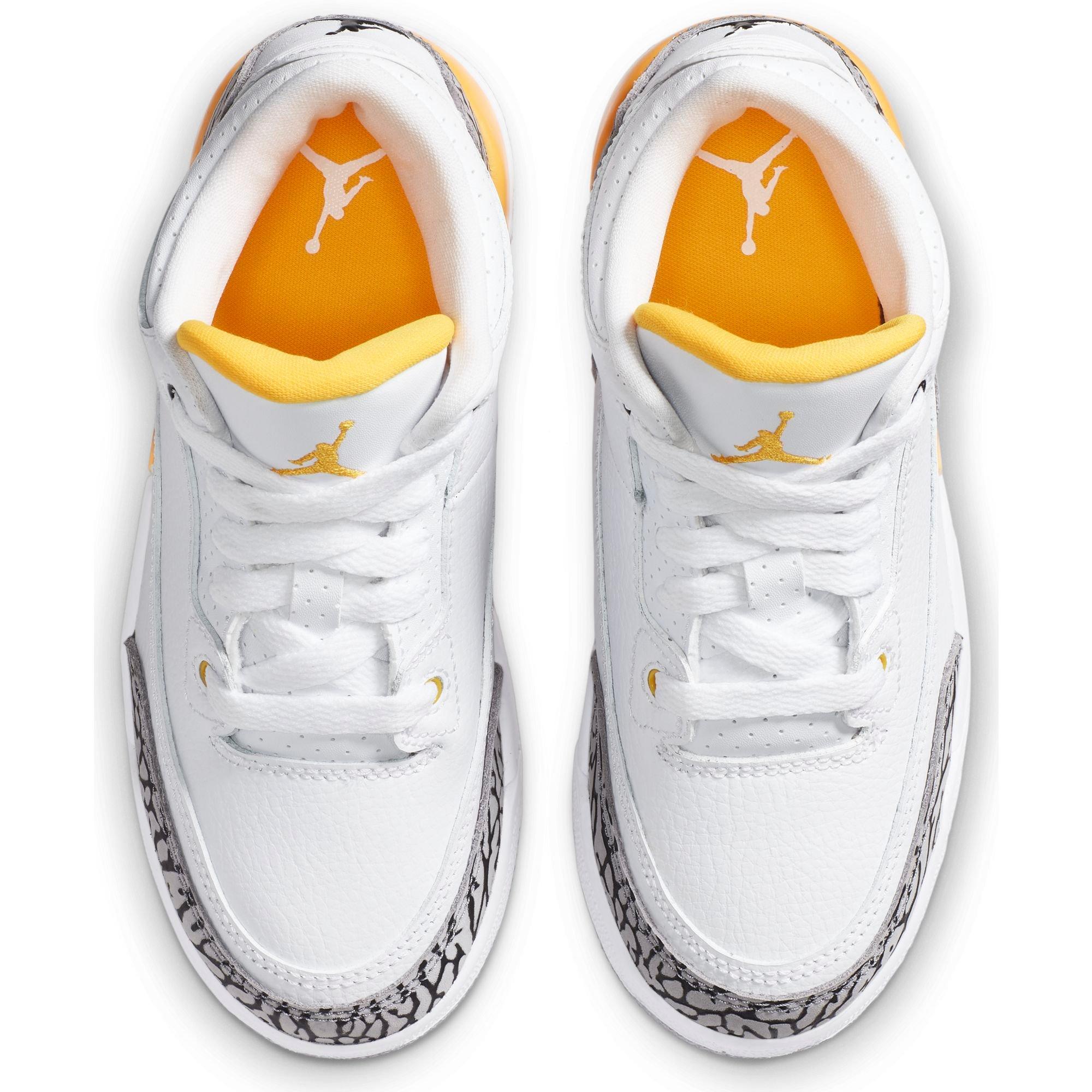 jordan 3 orange white