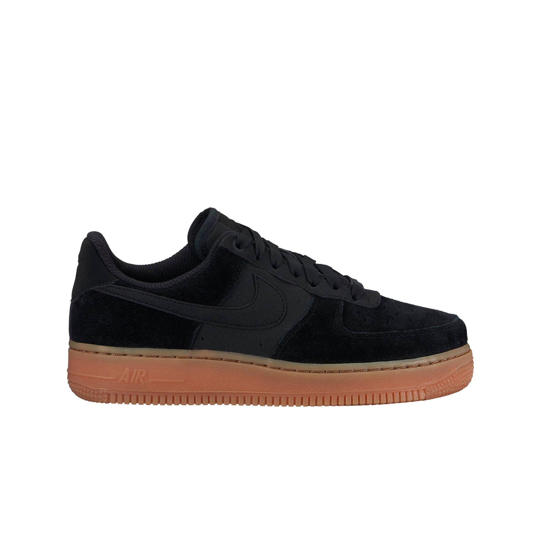 nike air force 1 black gum sole womens
