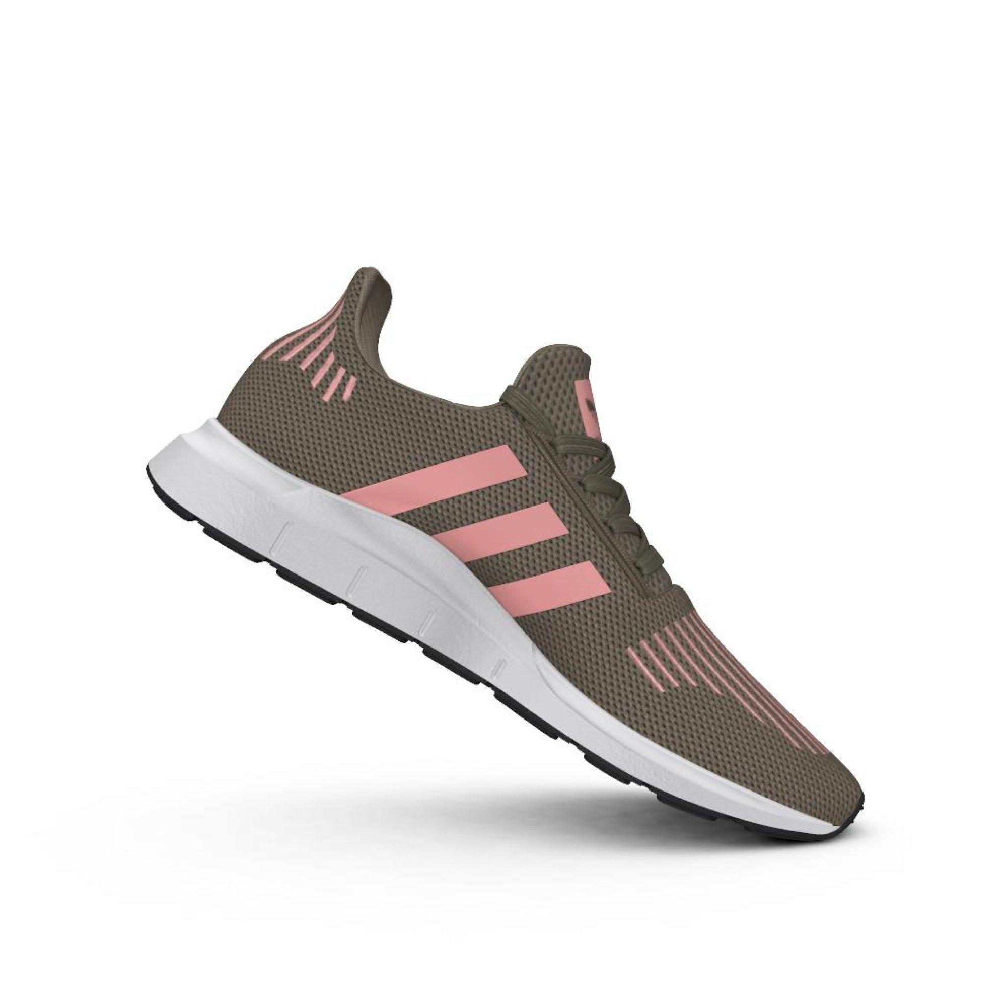 olive swift run adidas