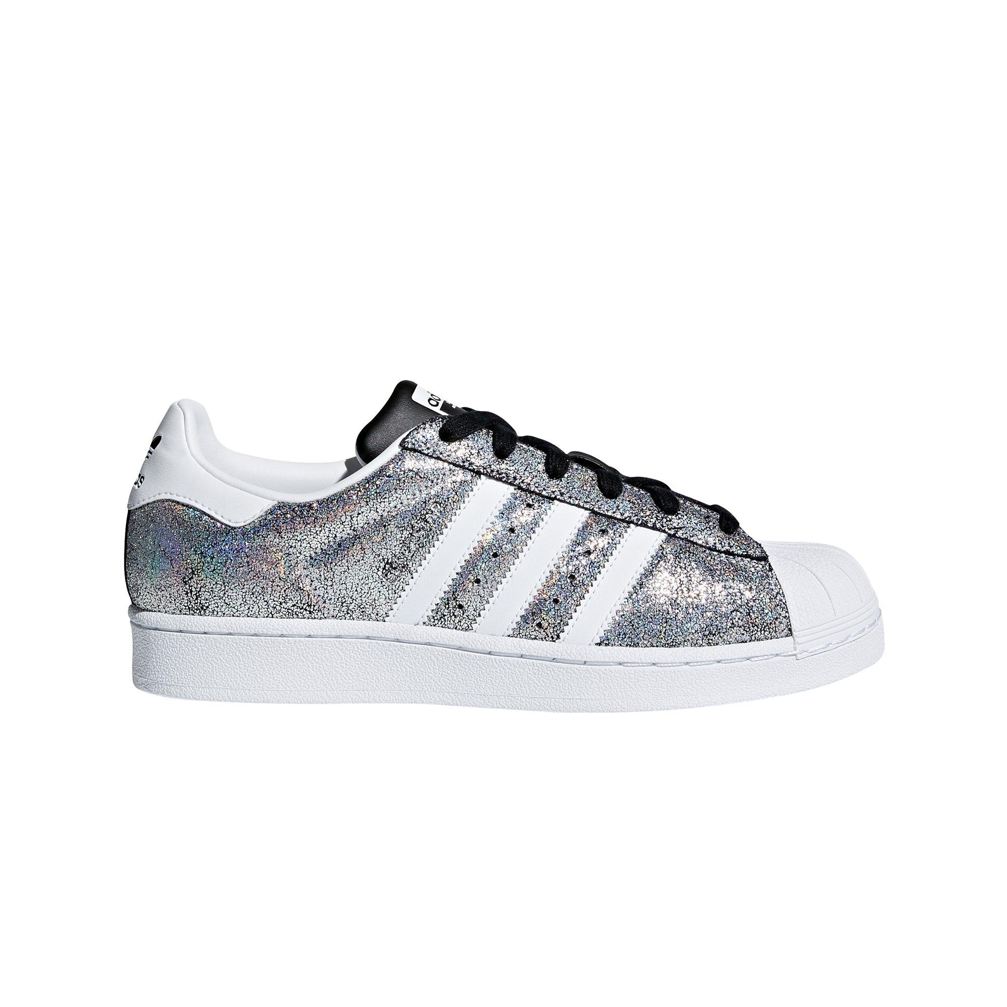 adidas with glitter stripes