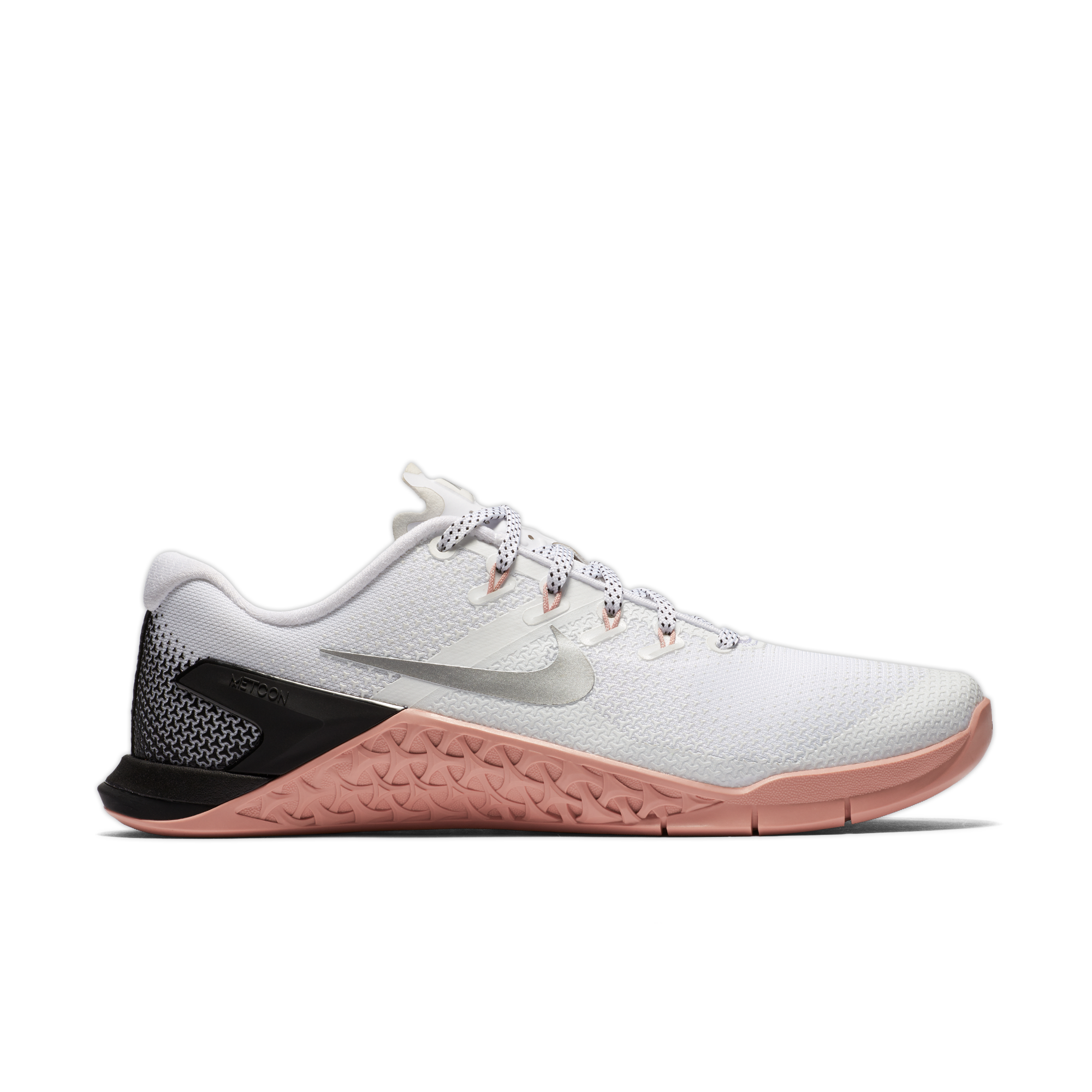 nike metcon pink and white