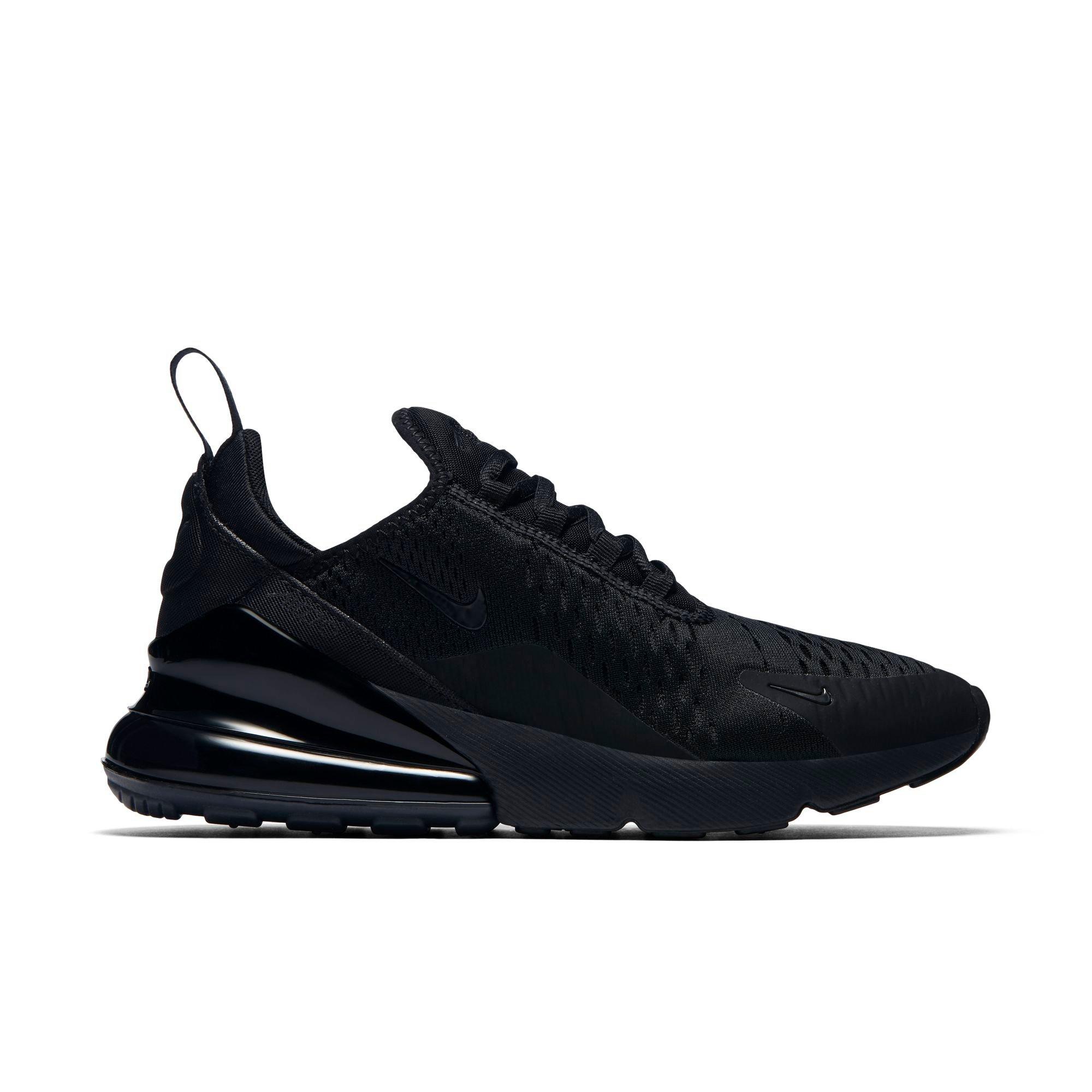 womens nike air max all black