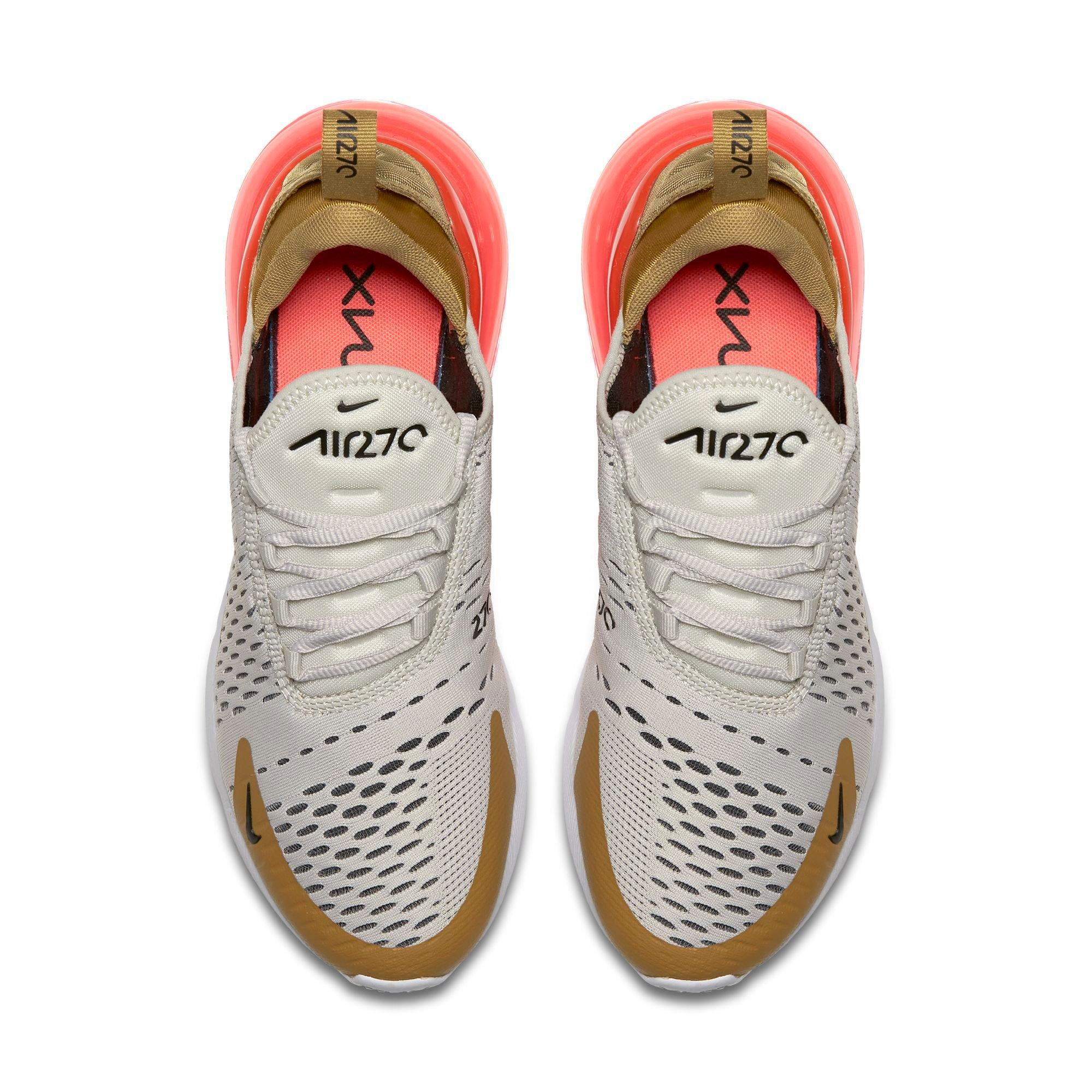 Nike Air Max 270 Gold Light Bone Women S Shoe Hibbett City Gear