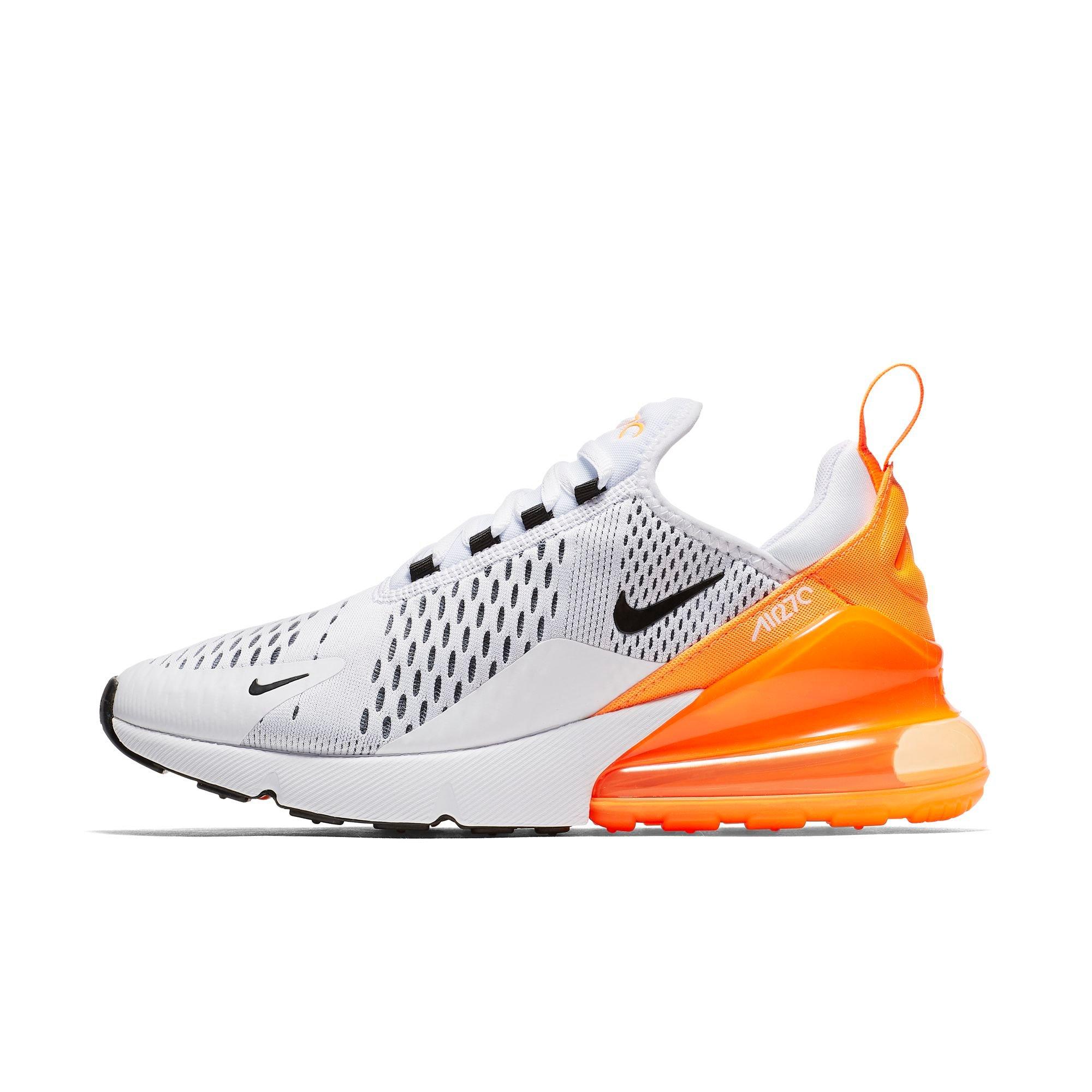 Nike Air Max 270 Jdi White Total Orange Women S Shoe Hibbett City Gear