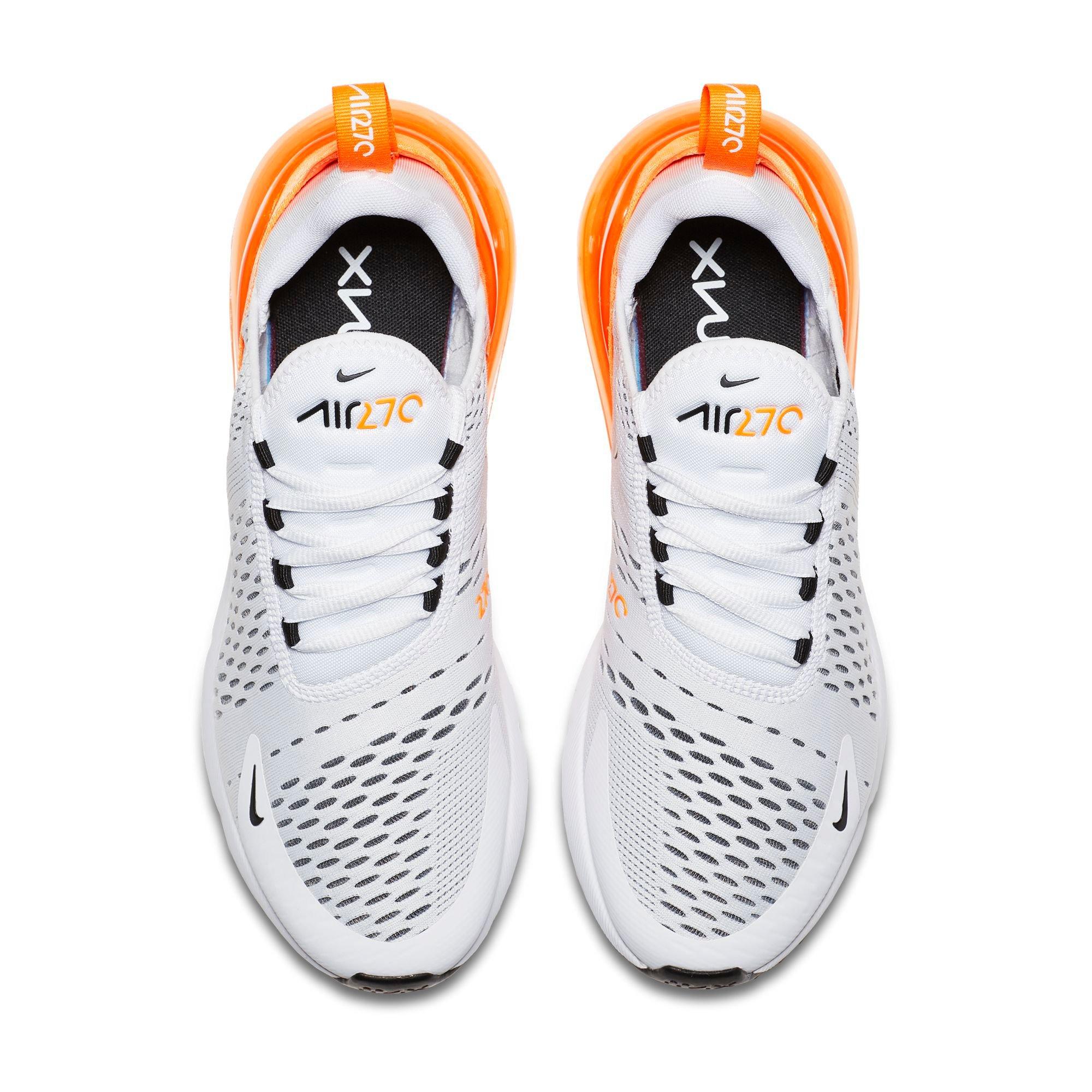 nike air max 270 white total orange