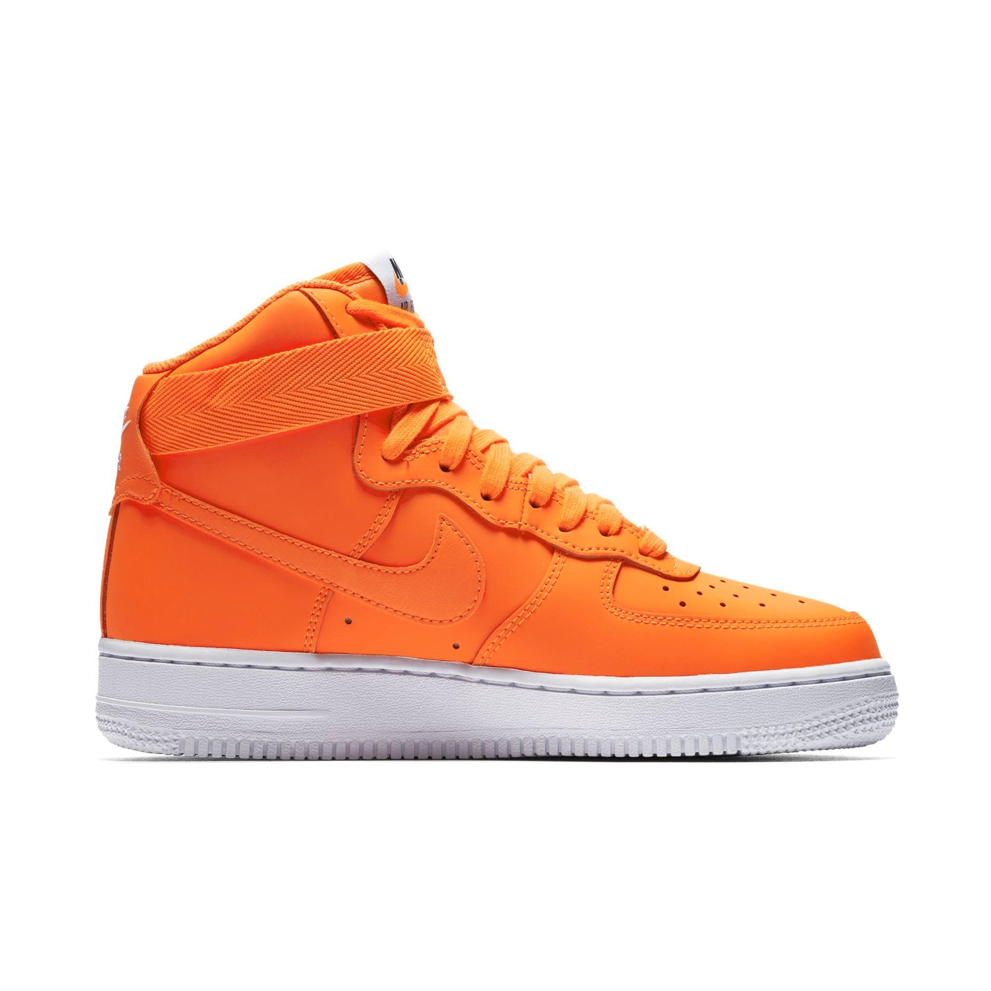 high top orange air force 1