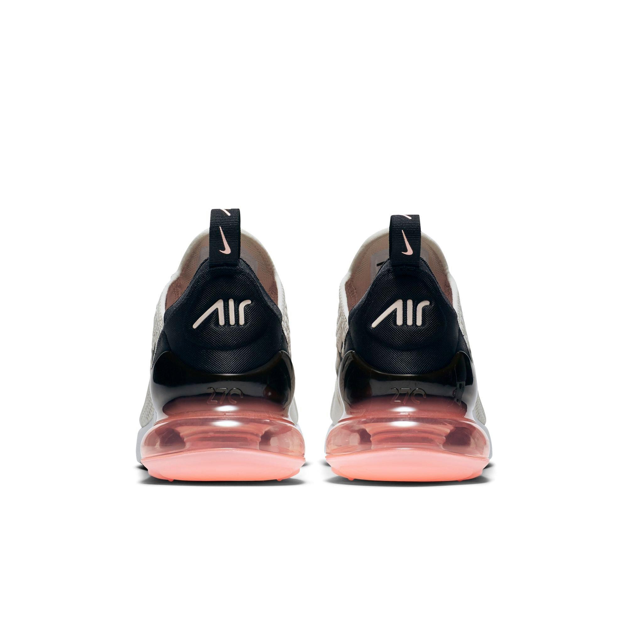 womens nike air max 270 bone black pink