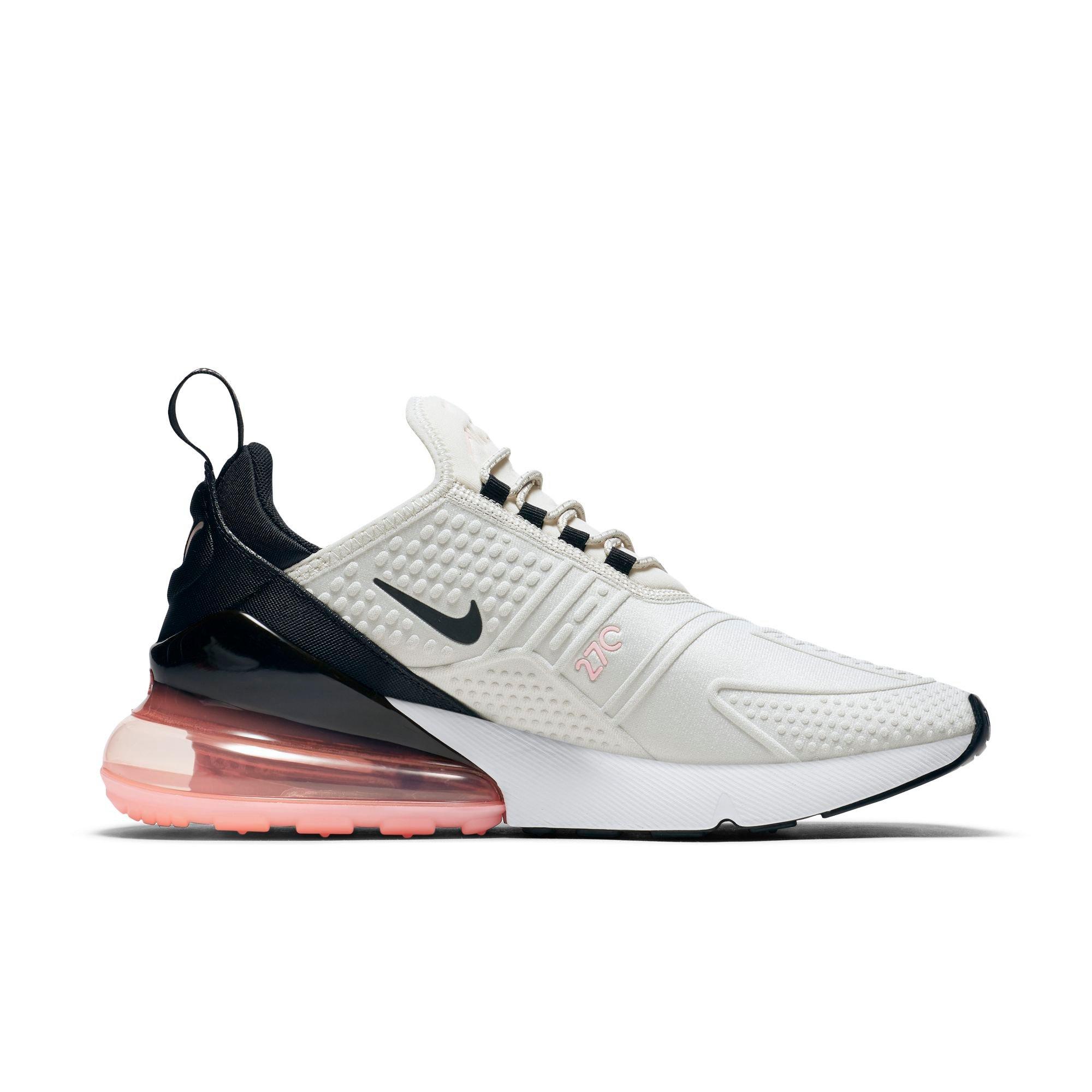 pink white and black air max 270